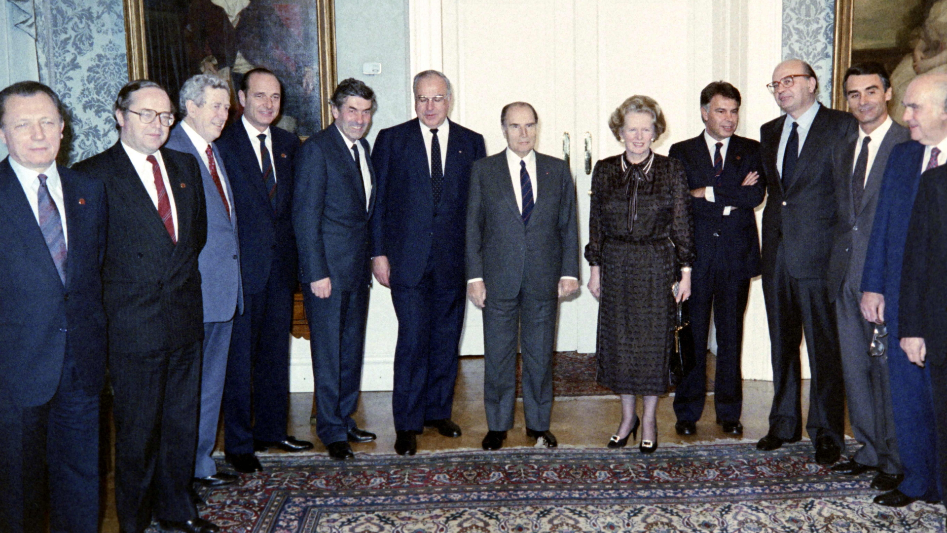 Thatcher beim EU-Gipfel 1986 in Großbritannien | AFP