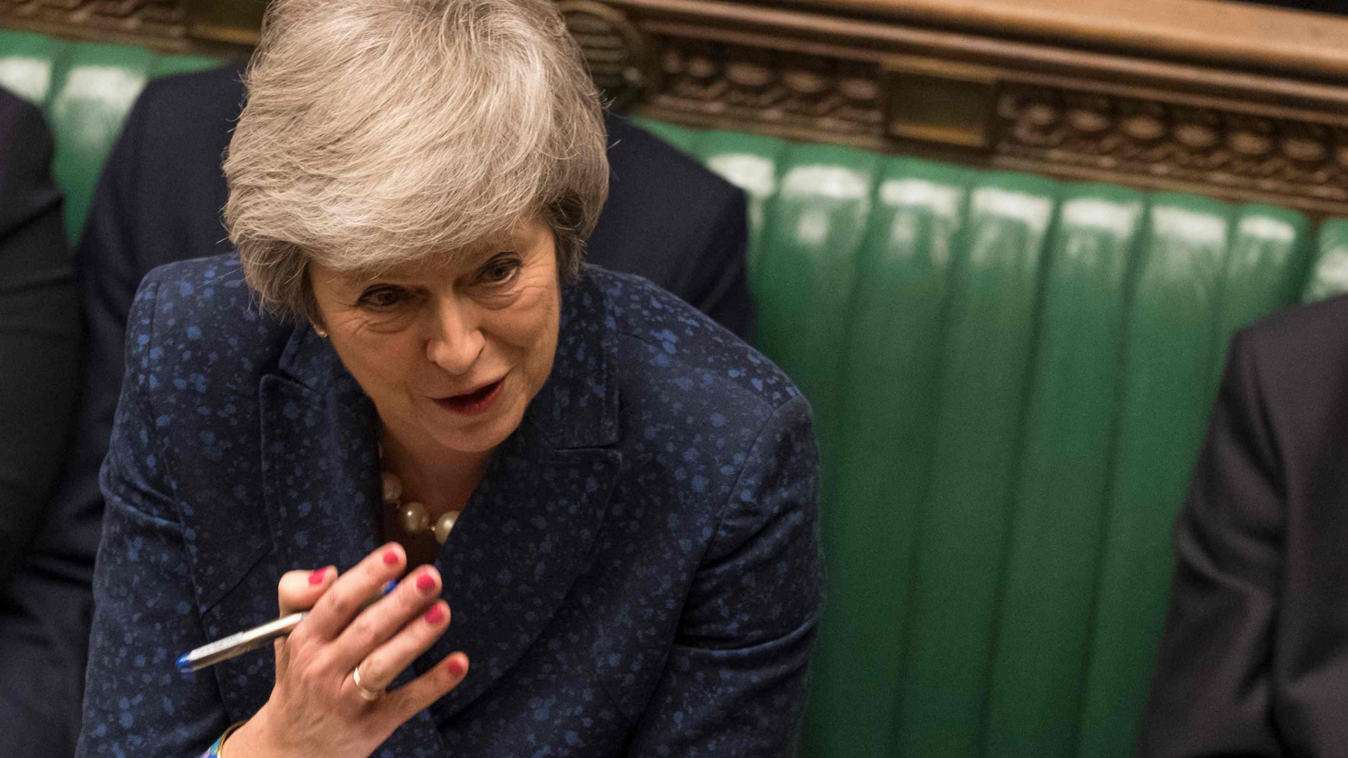 Die britische Premierministerin Theresa May | Bildquelle: AFP