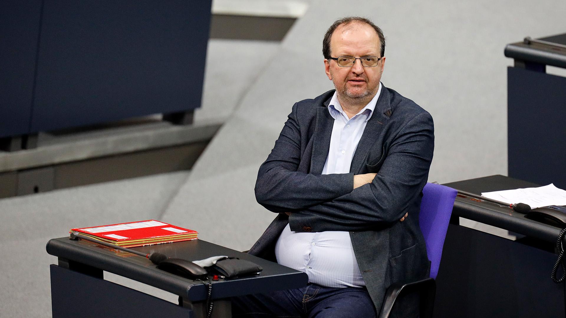 Thomas Lutze im Bundestag | picture alliance / Geisler-Fotop