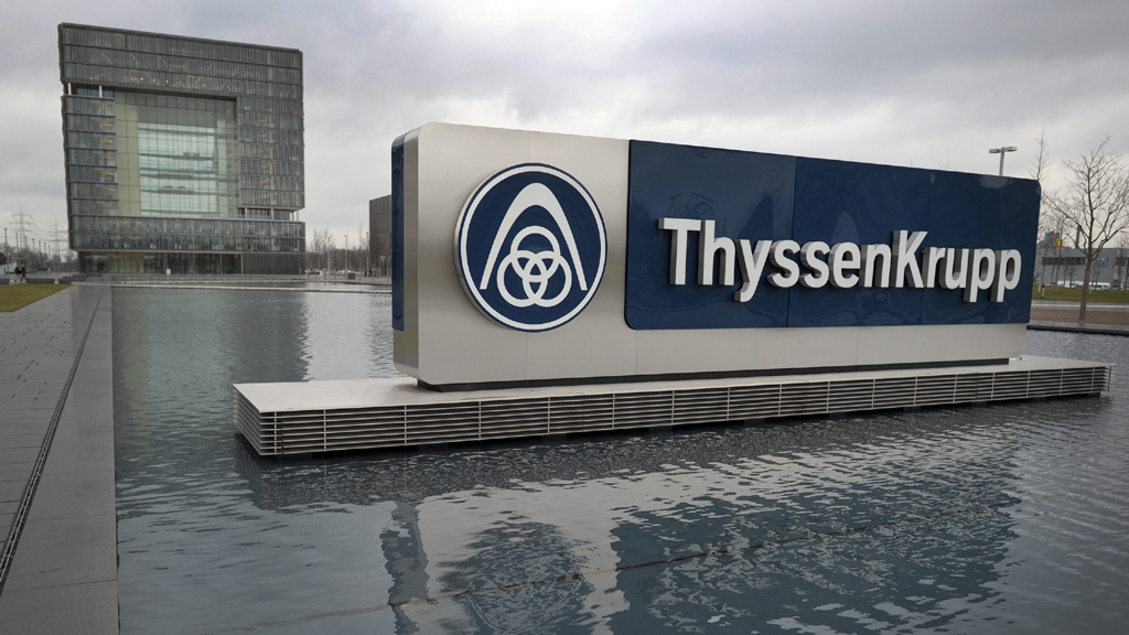 Firmenzentrale des Stahlkonzern ThyssenKrupp