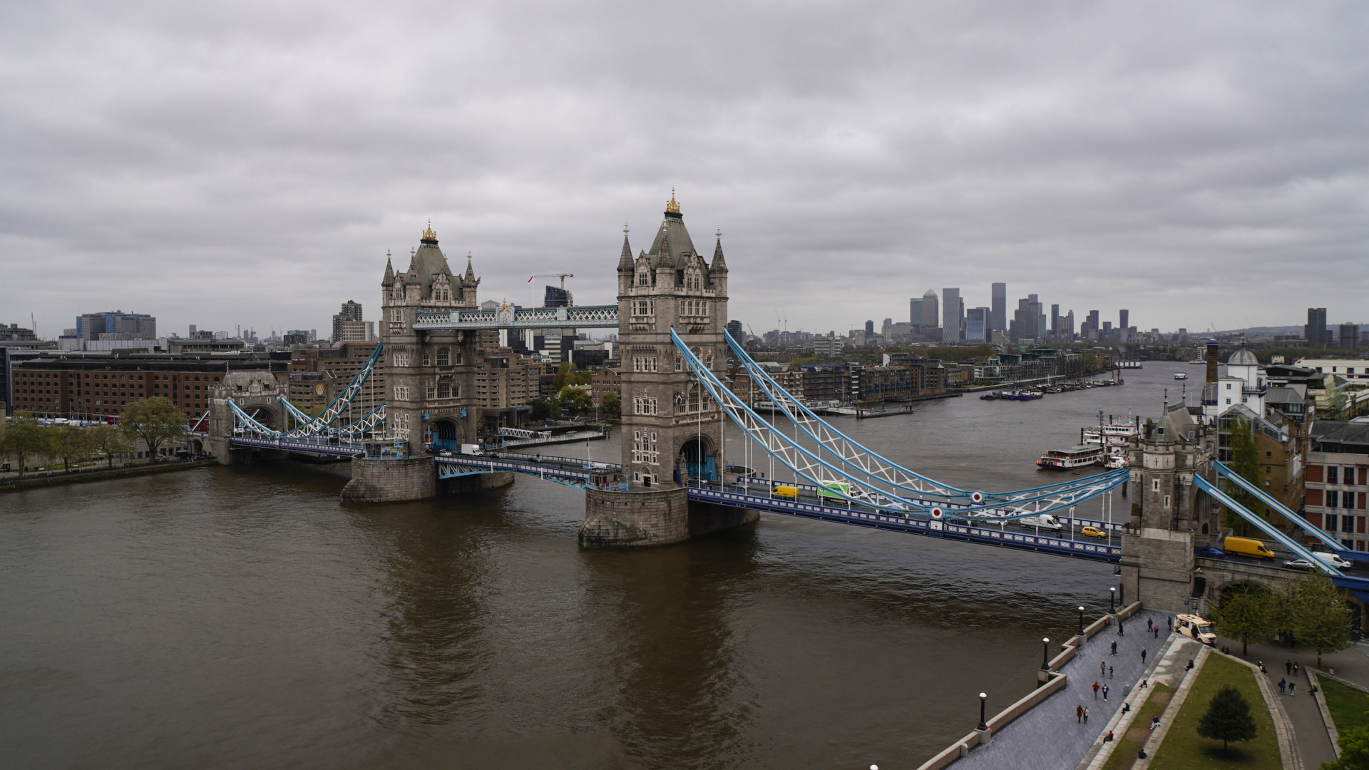 Blick auf die Tower Bridge in London | AP