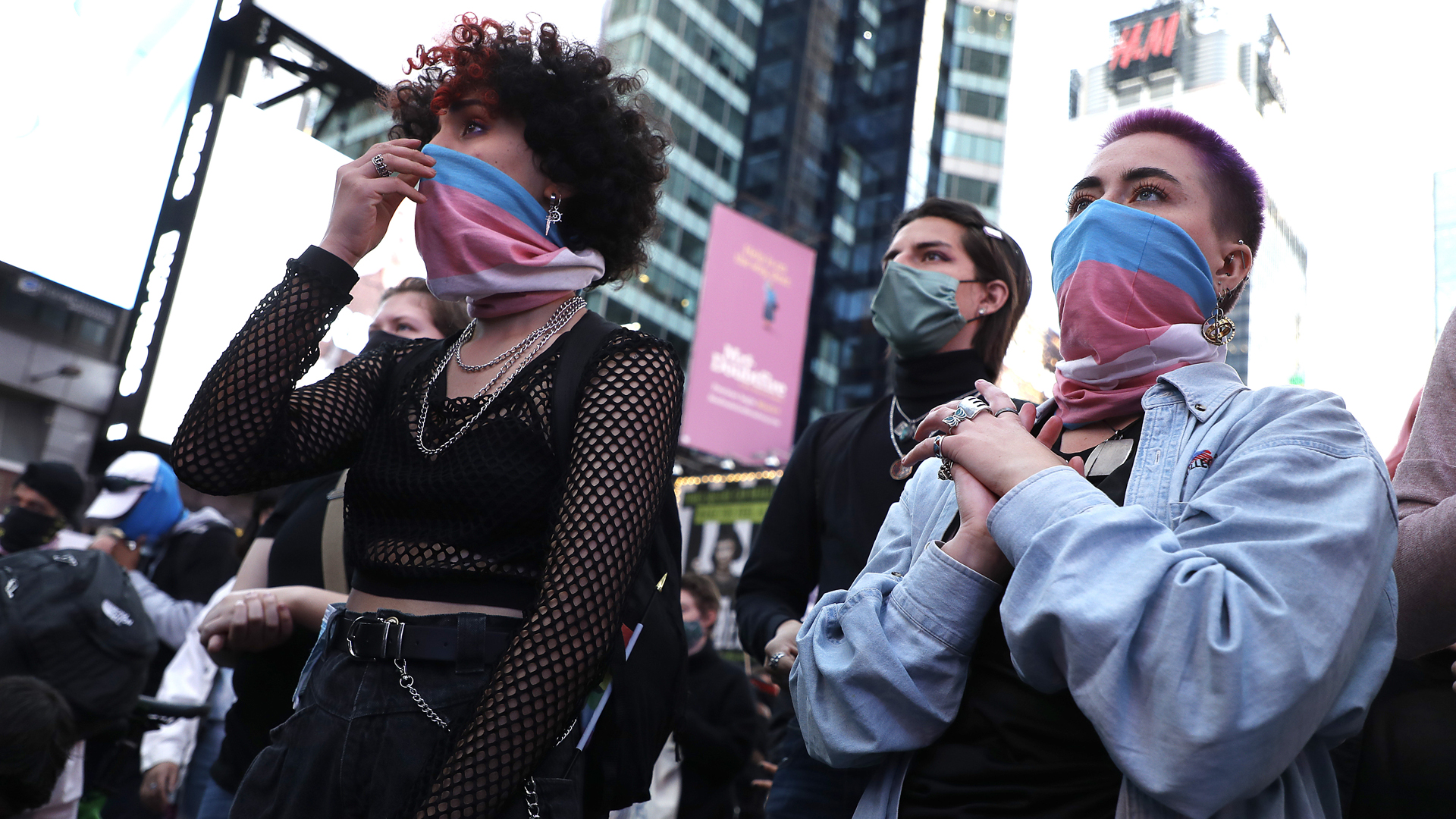 Eine Demonstration nach der Ermordung der Trans-Frau Roxanne Moore in New York (Bild vom 2. Oktober 2020). | picture alliance / ZUMAPRESS.com
