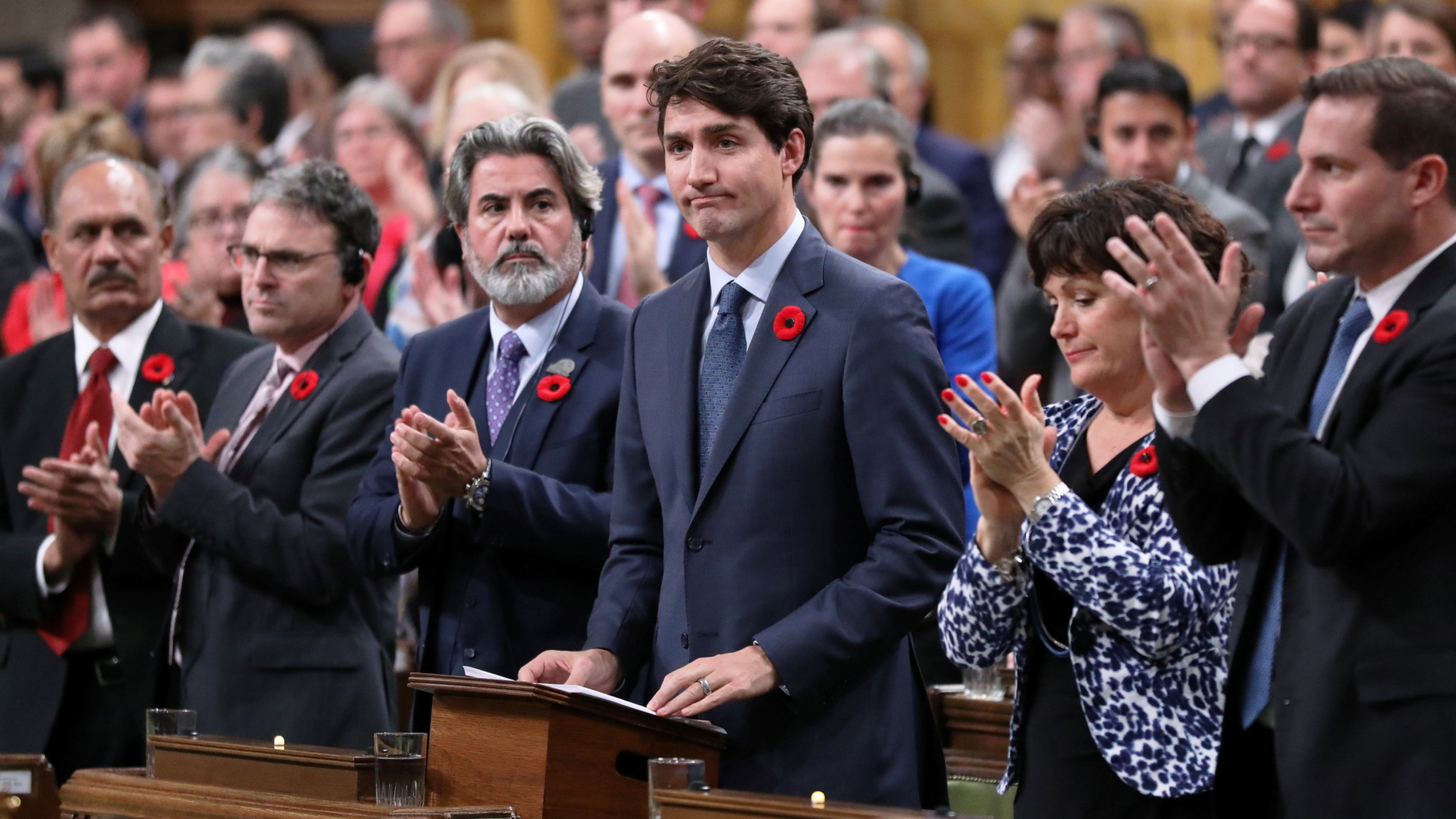 Justin Trudeau entschuldigt sich im kanadischen Parlament für die Abweisung der "MS St. Louis" | Bildquelle: REUTERS