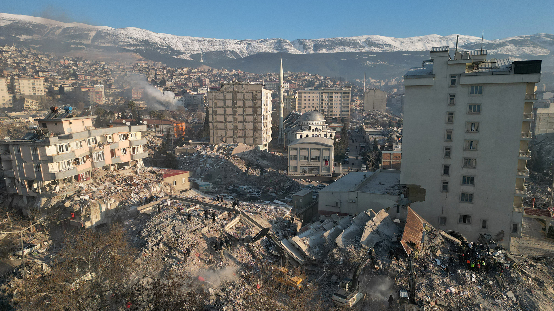 Eingestürzte Gebäude in Kahramanmaras (Türkei) | REUTERS