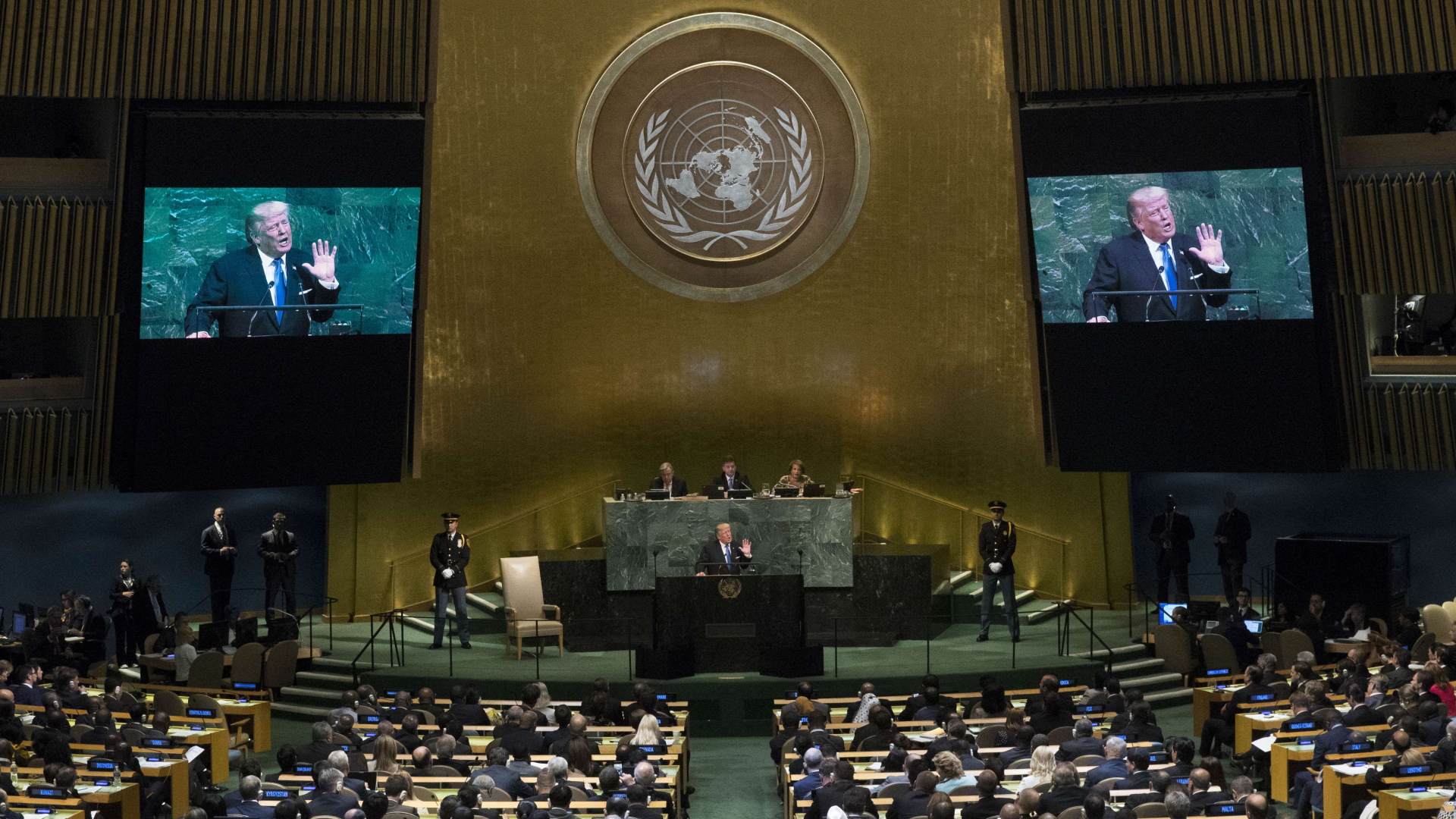 Donald Trump spricht vor den UN | AFP