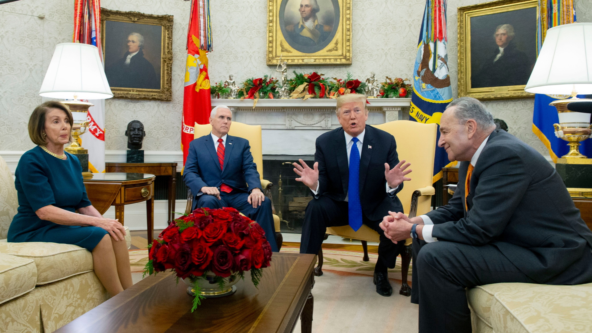 US-Präsident Trump spricht im Oval Office  | Bildquelle: MICHAEL REYNOLDS/EPA-EFE/REX