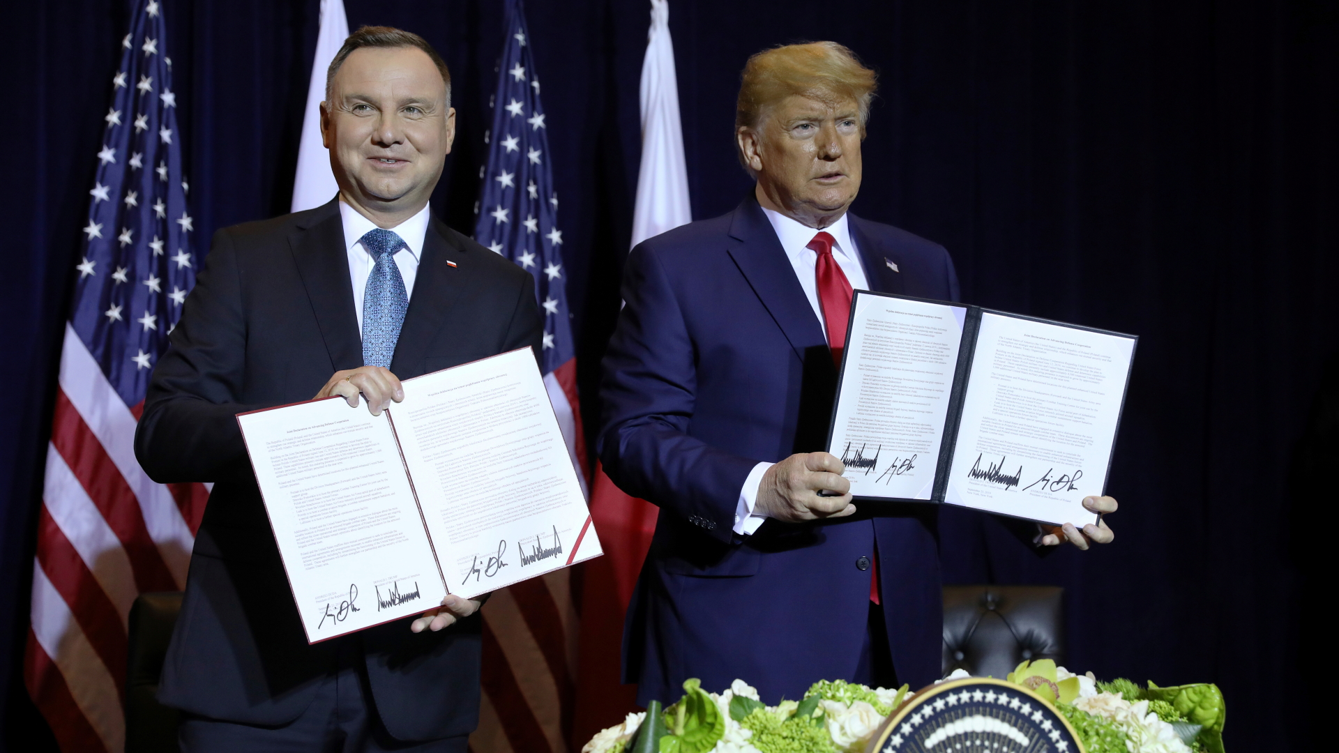 Trump und Duda schließen Abkommen über US-Truppen