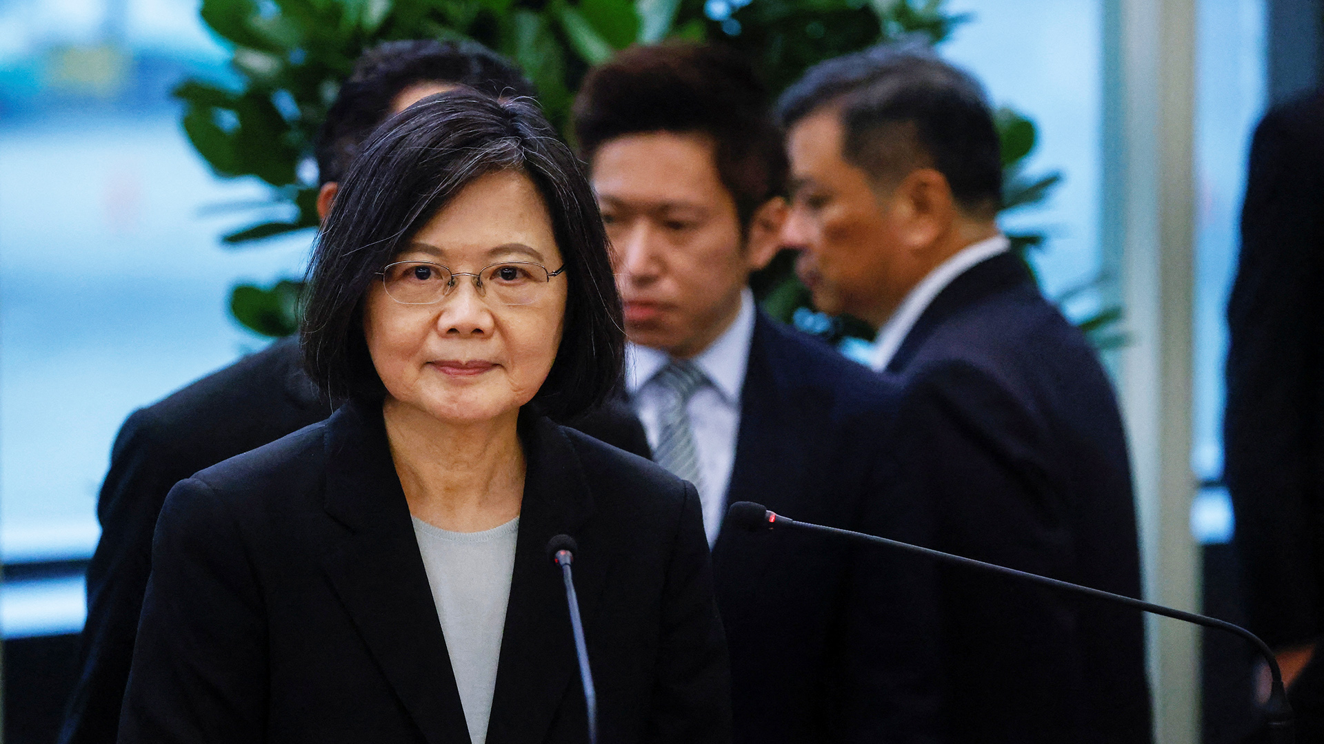 Kepala Taiwan: stasiun mikro Tsai di Amerika Serikat