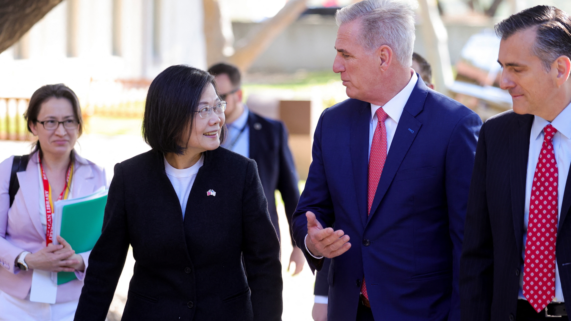 USA flight despite China’s warnings: Taiwan’s president in California