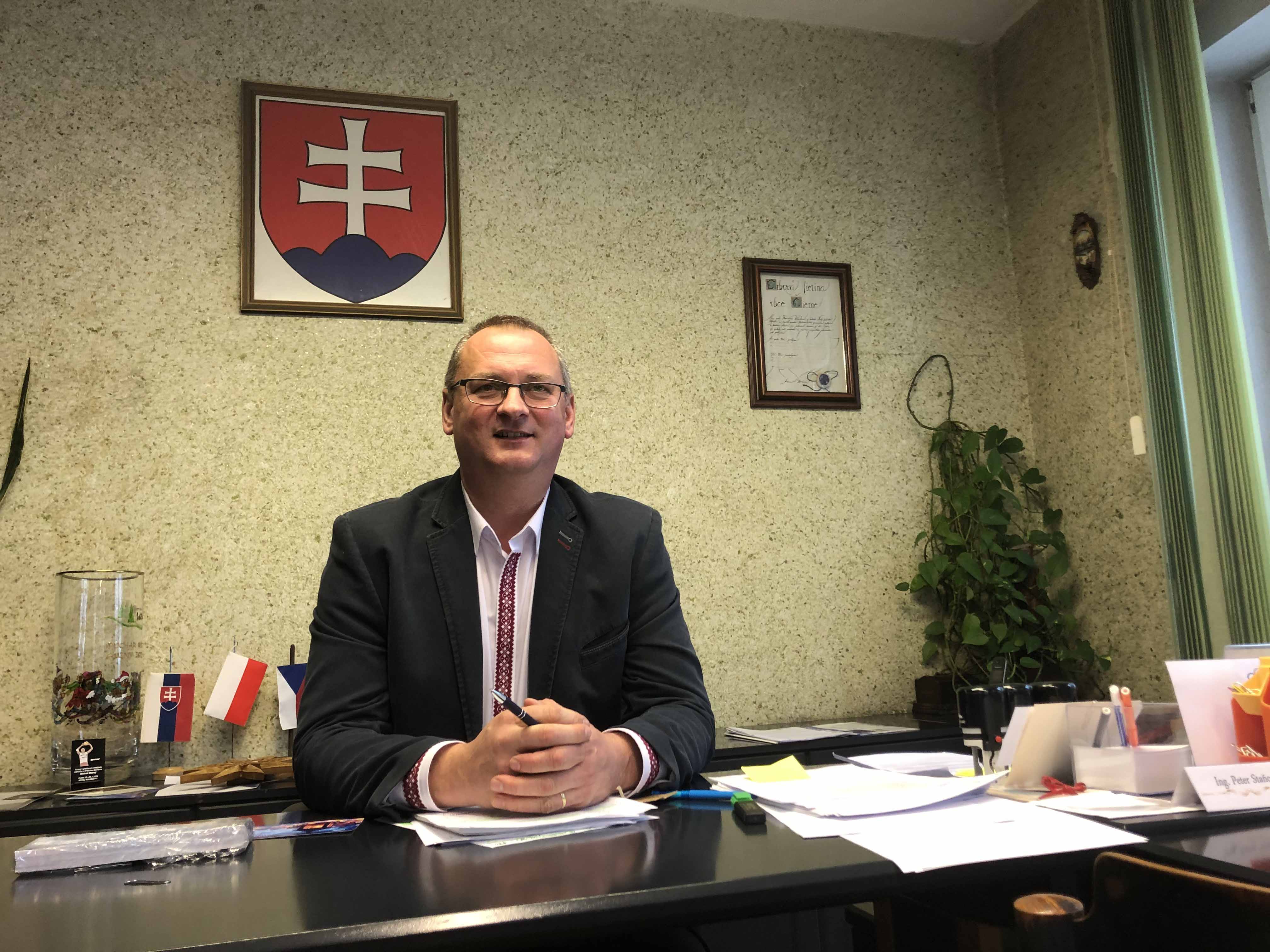  Petr Staňo in seinem Büro in Čierne (Slowakei) | ARD Prag