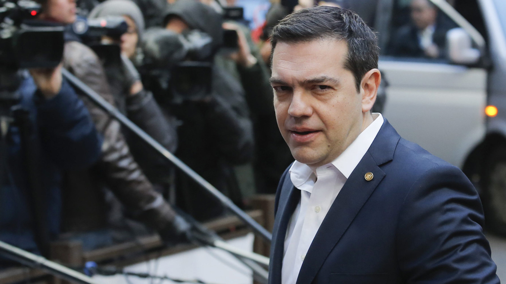 Alexis Tsipras in Brüssel | null