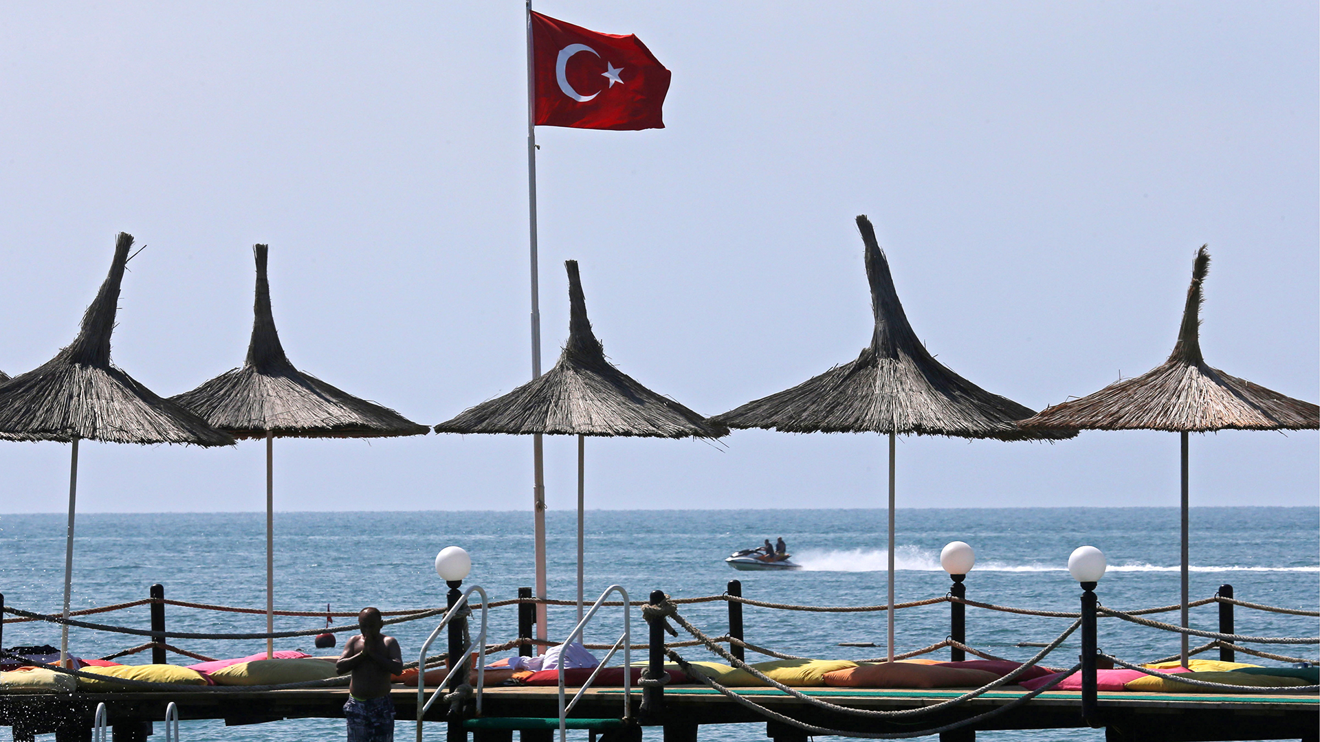Strand von Antalya in der Türkei | picture alliance / dpa