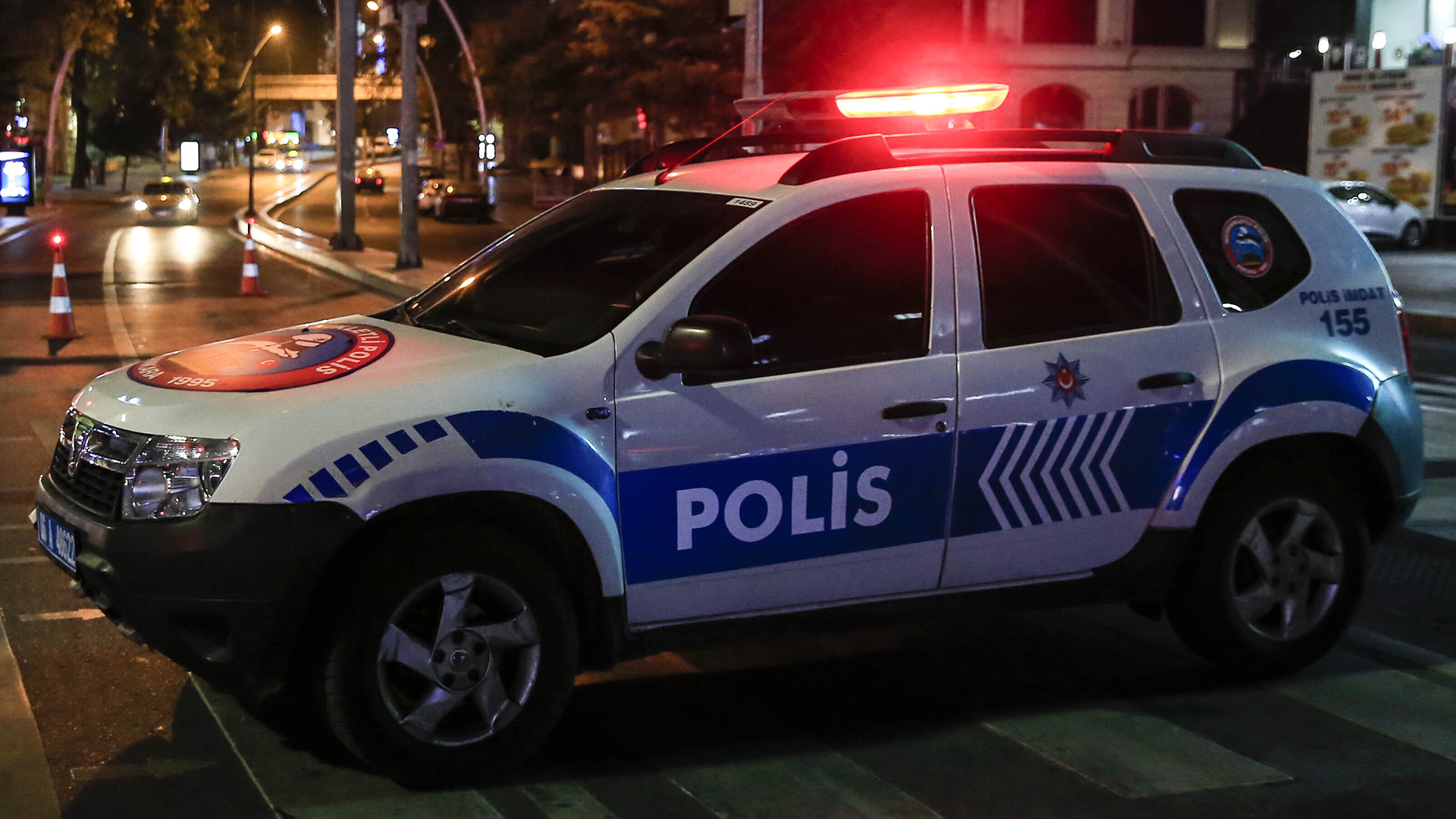 Ein Einsatzwagen der türkischen Polizei (Archivfoto: November 2020) | picture alliance / AA