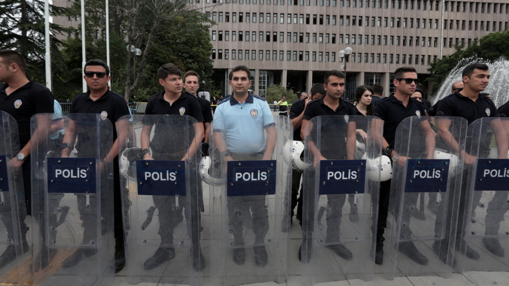 Türkische Polizisten