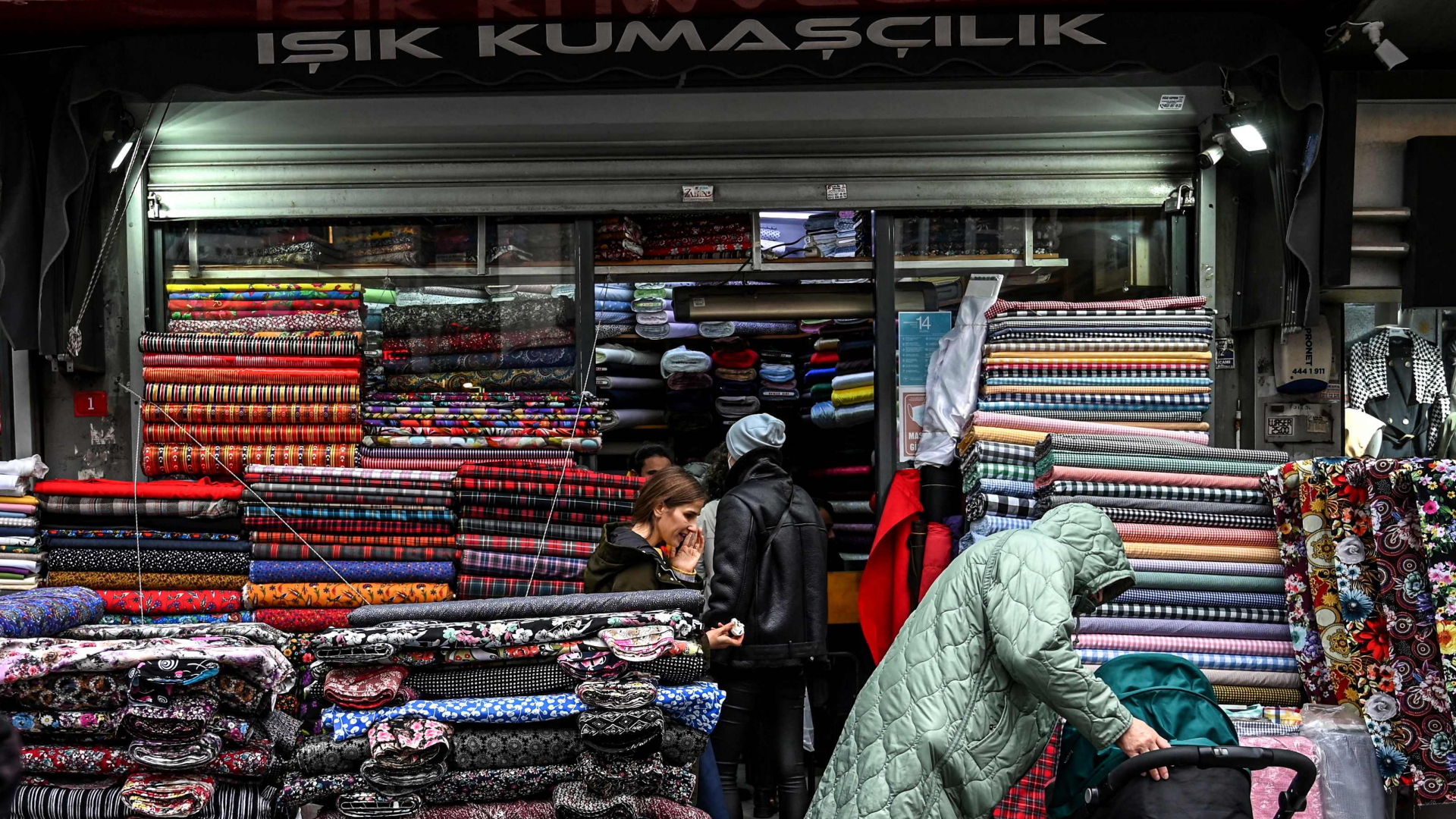 Textilverkauf in Istanbul | AFP