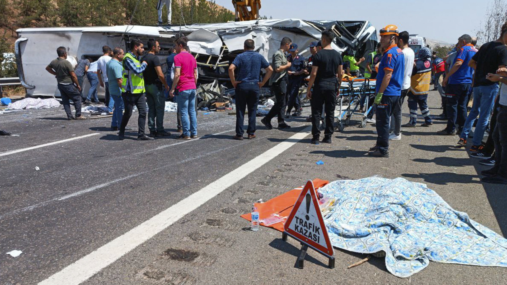 Verkehrsunfall in der Türkei | AP