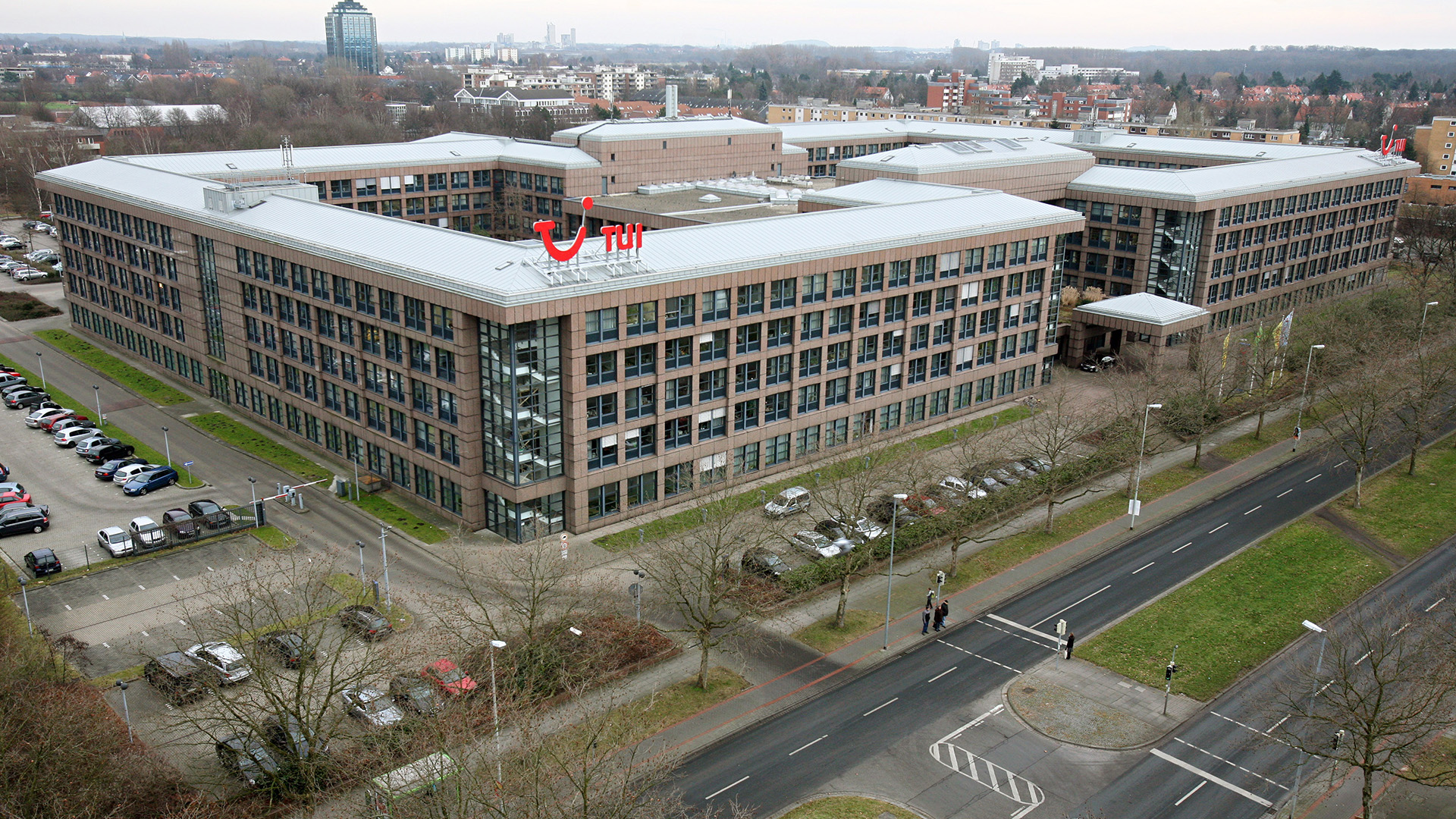 Das Gebäude der Tui Konzernzentrale in Hannover. | picture alliance / dpa