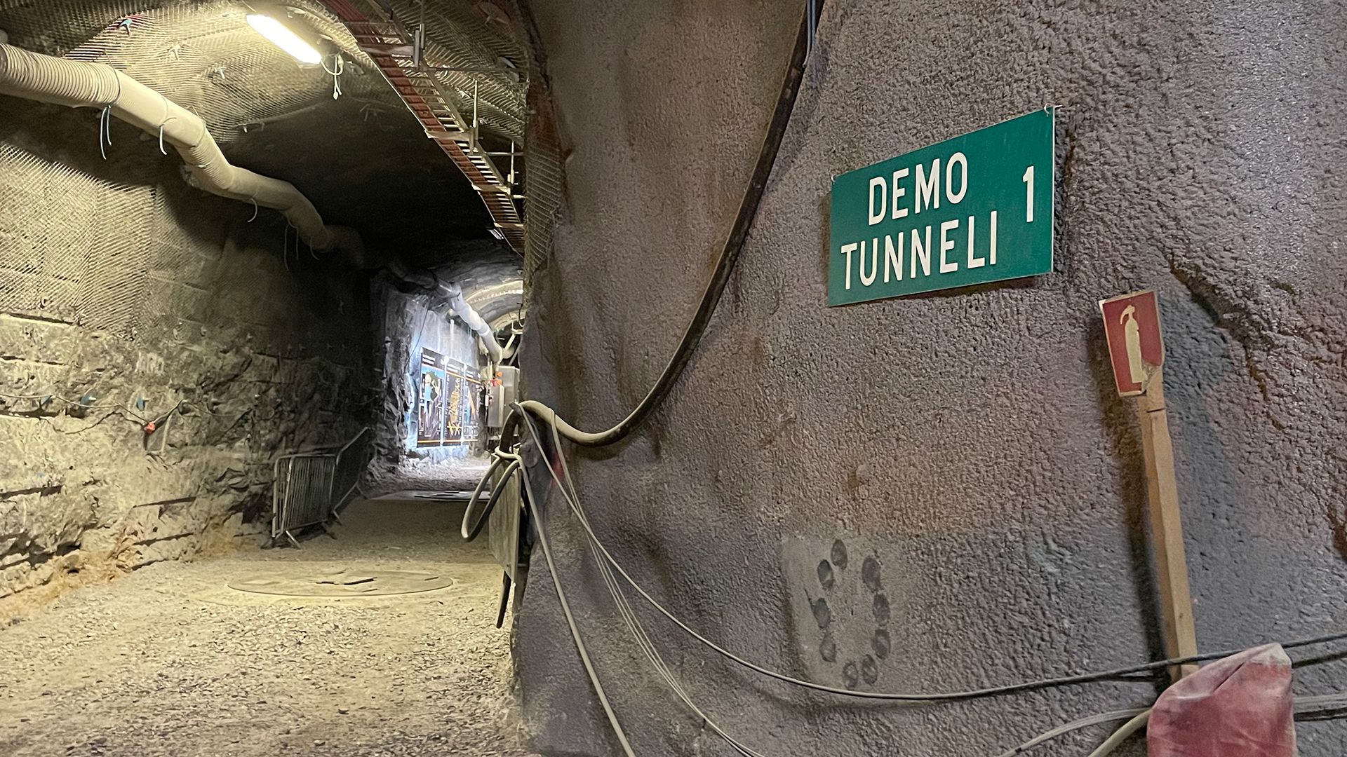 Tunnel im Endlager Eurajoki | ARD-Studio Stockholm