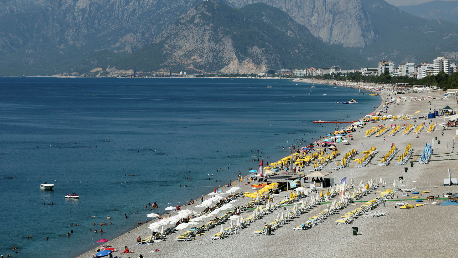 Ein Strand bei Antalya in der Türkei | REUTERS
