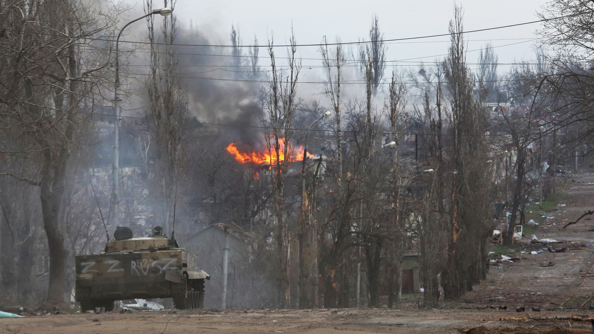 Perang melawan Ukraina: Laporan serangan gas beracun di Mariupol