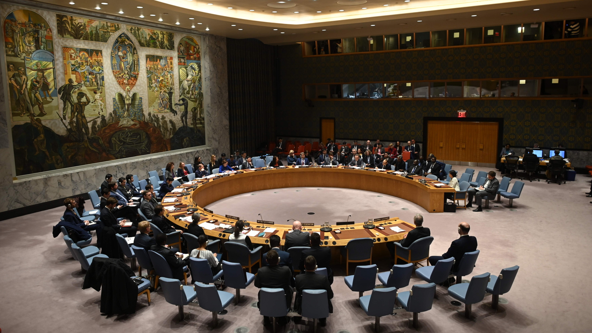 Treffen des UN-Sicherheitsrats in New York. | AFP