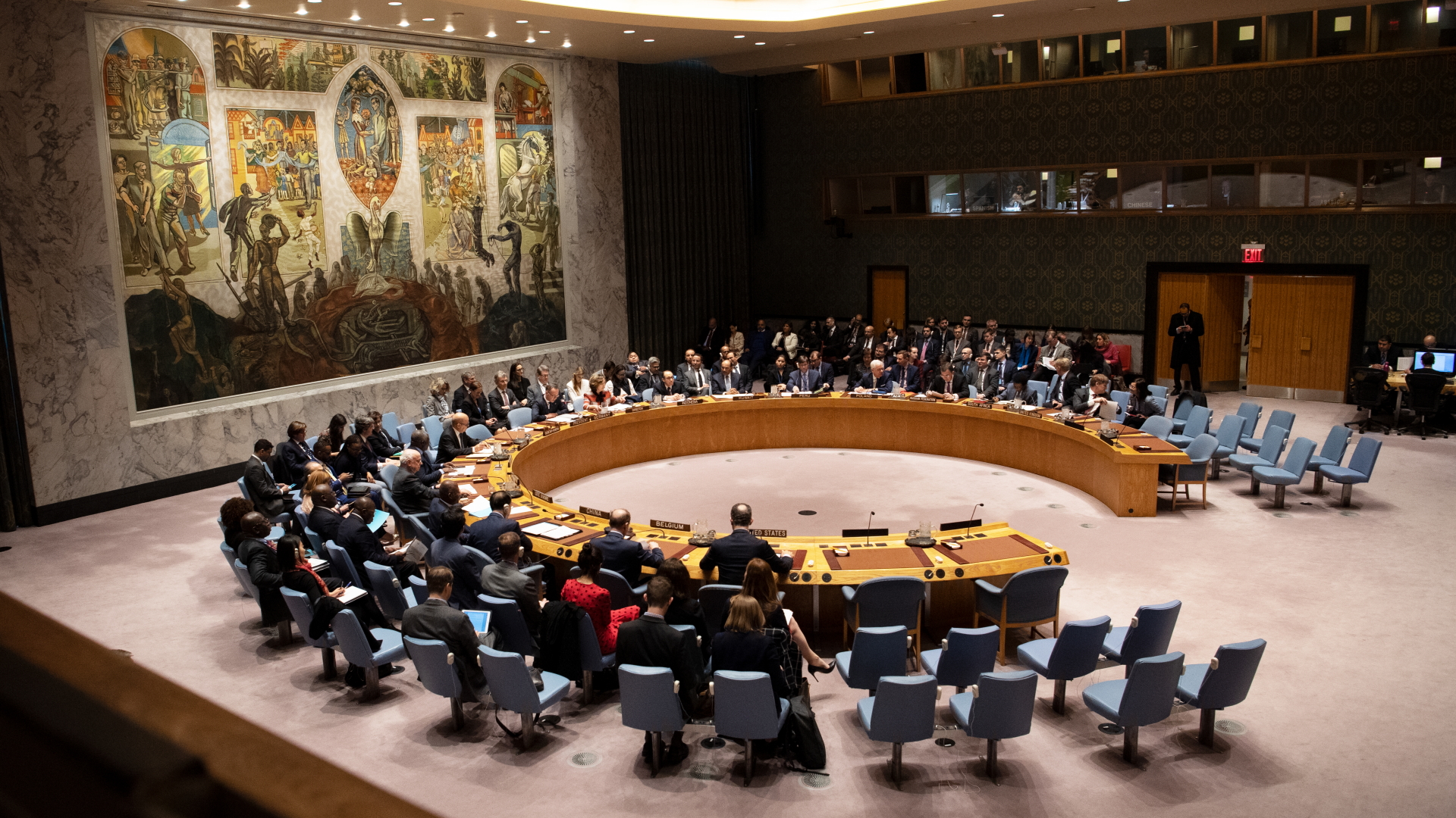 Der UN-Sicherheitsrat in New York (Archivbild). | dpa