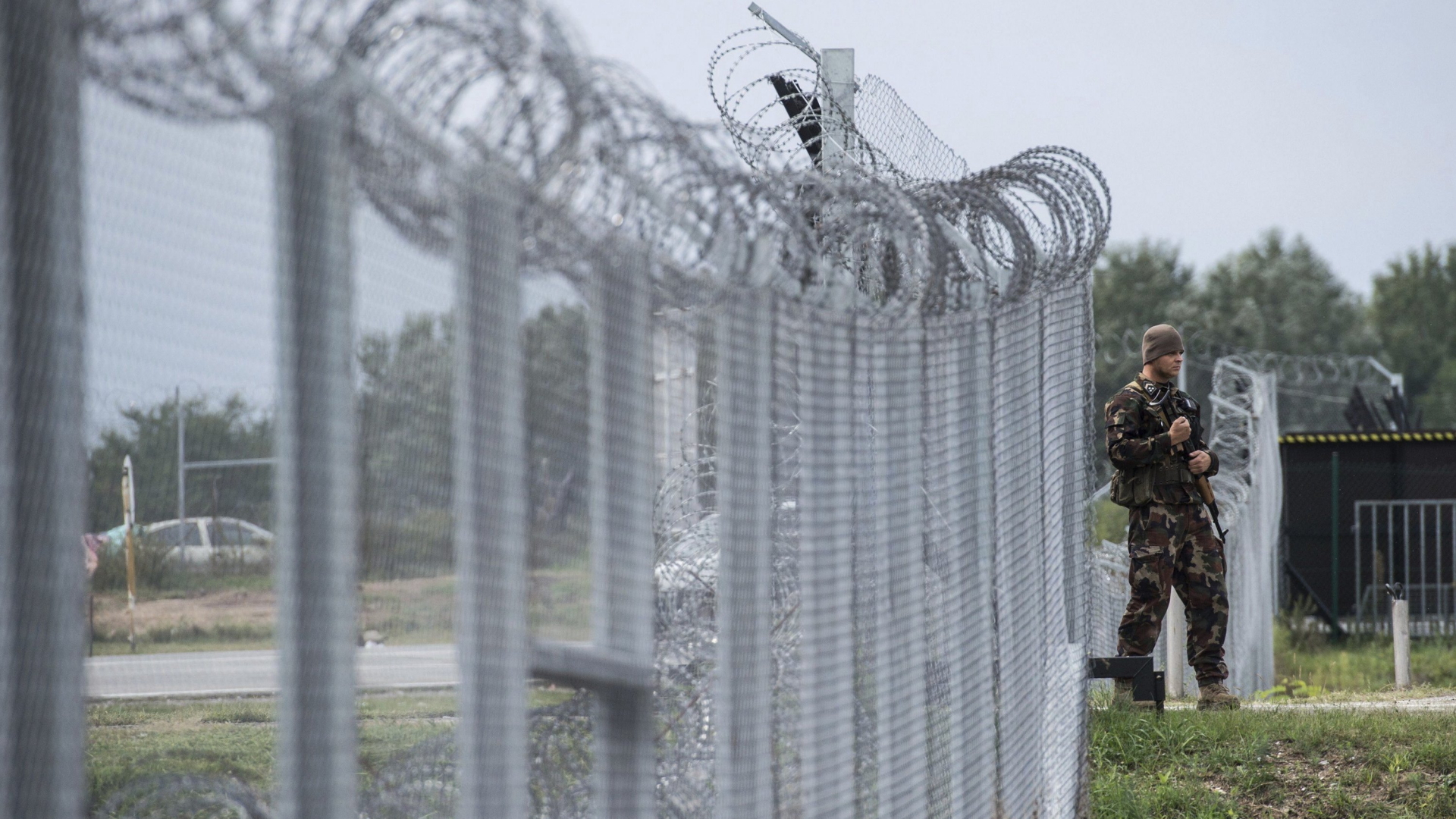 Patrouille an der ungarischen Grenze zu Serbien | dpa