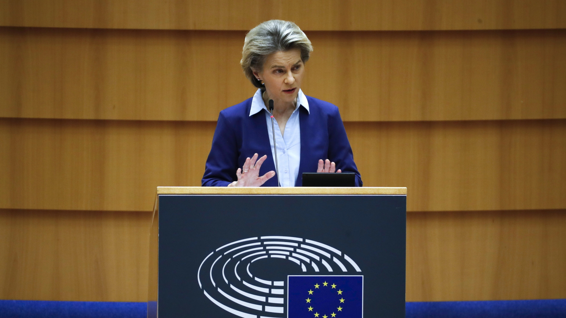 EU-Kommissionspräsidentin Ursula von der Leyen | AP