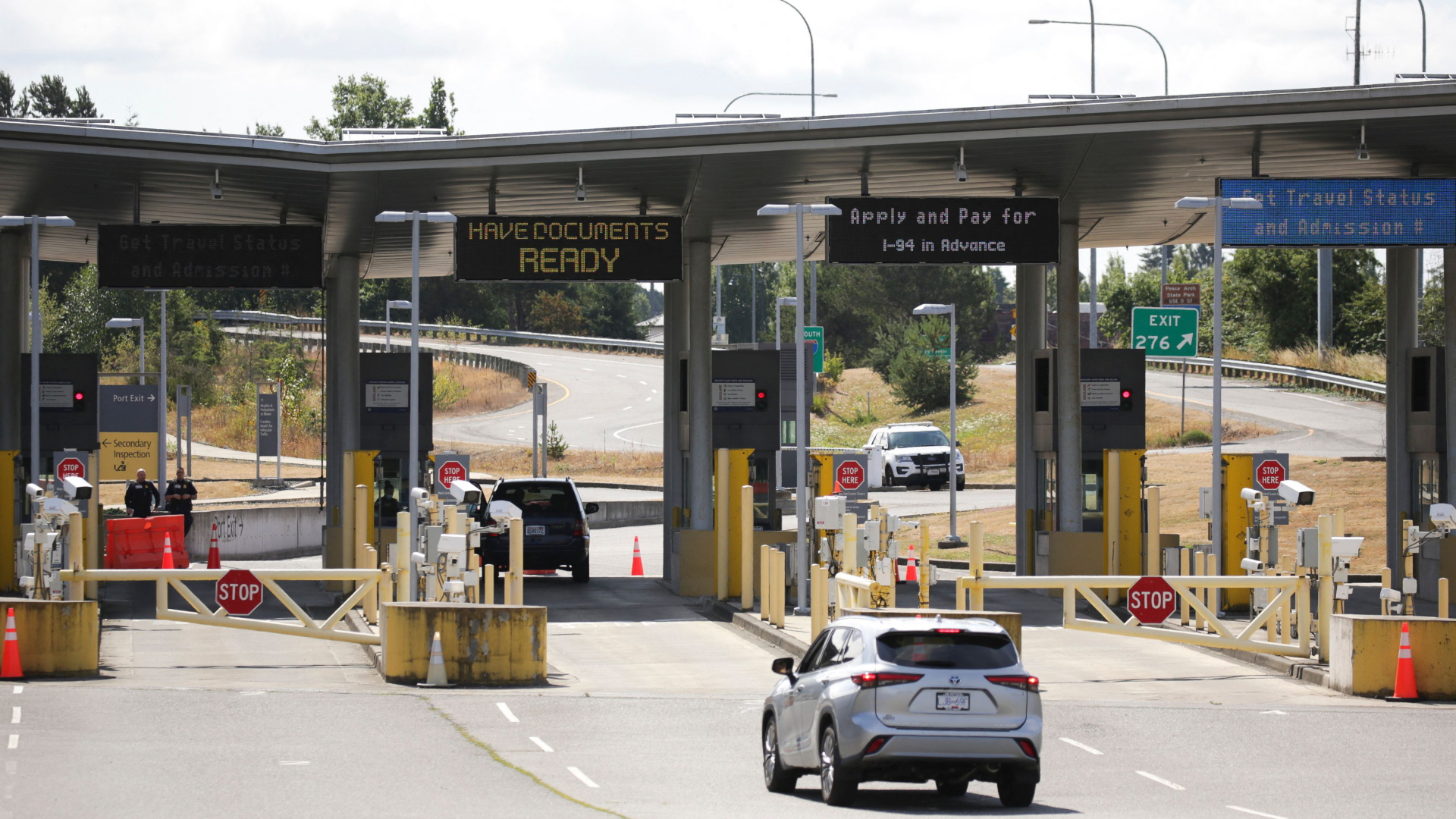 Kanada Grenze USA | AFP