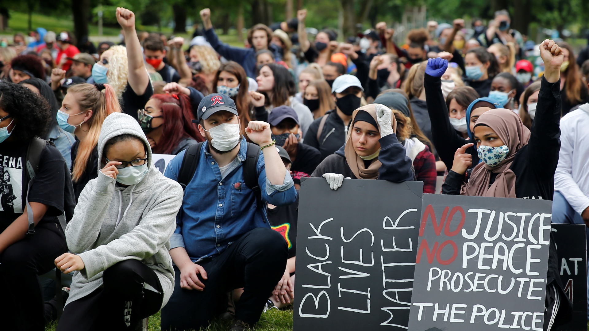 Eine Demonstration in der US-Stadt Tacoma | REUTERS