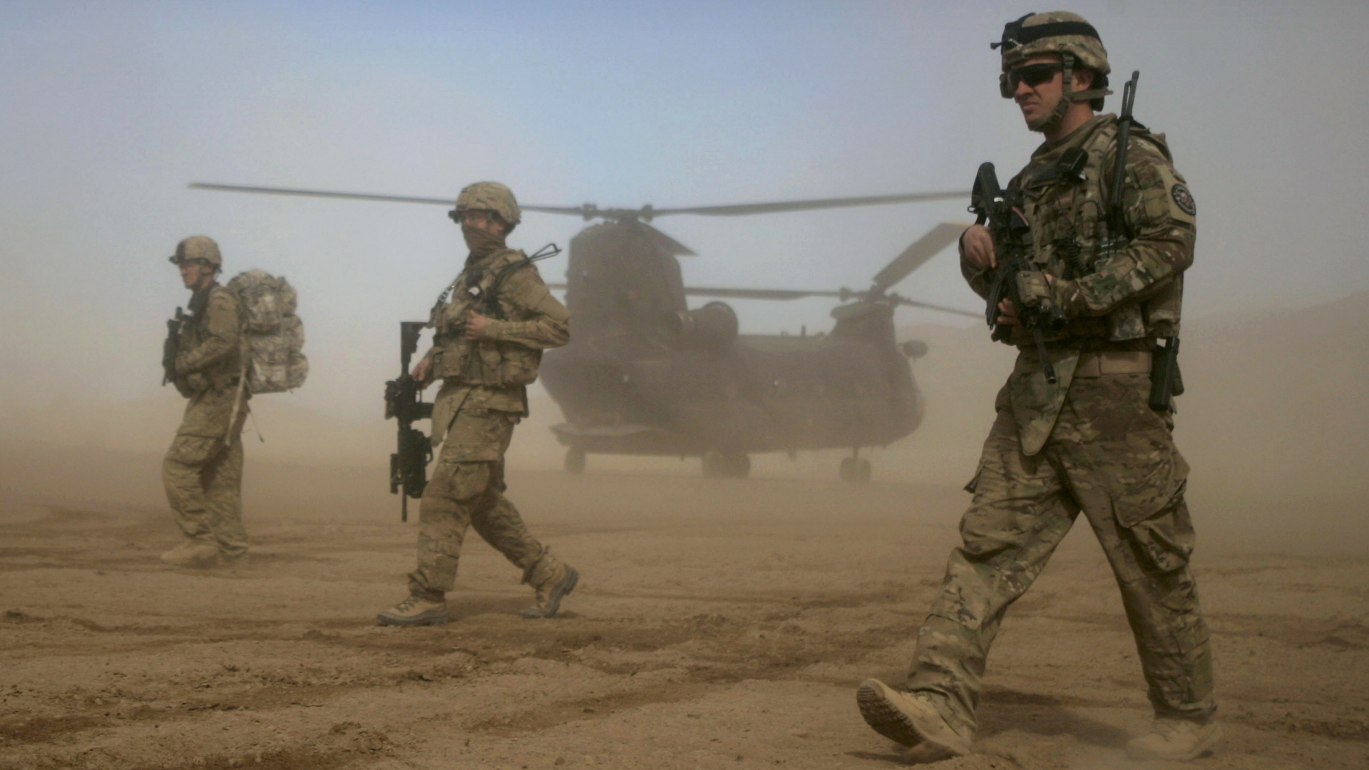 US-Soldaten patrouillieren 2012 als Teil der ISAF-Truppe in der Nähe von Kabul (Afghanistan) | AP