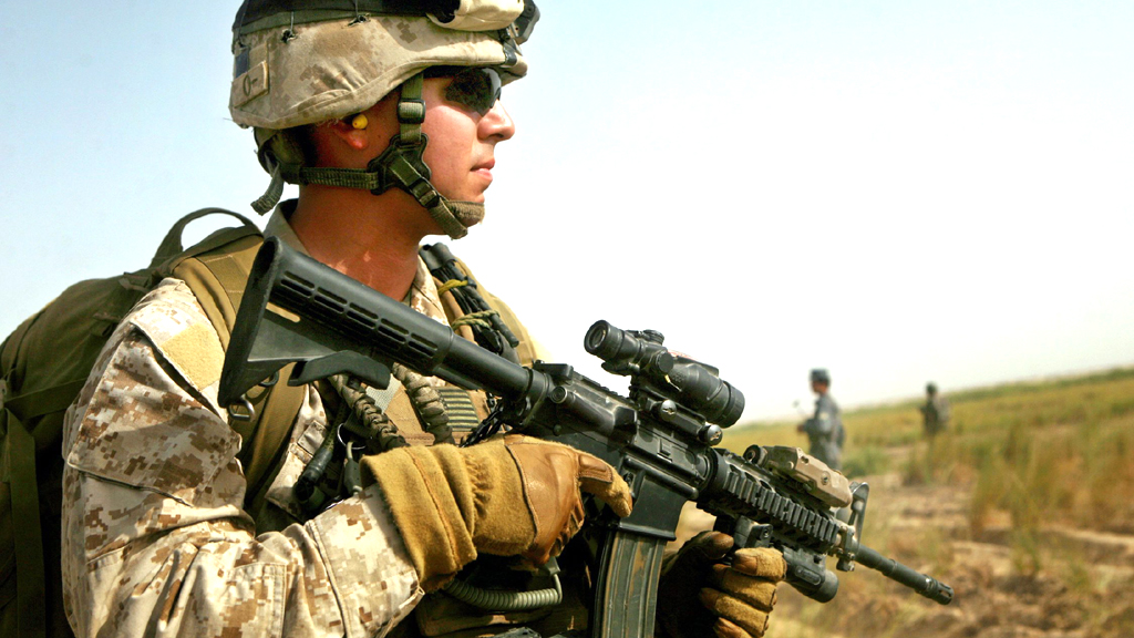 US-Soldat in Afghanistan | picture-alliance/ dpa