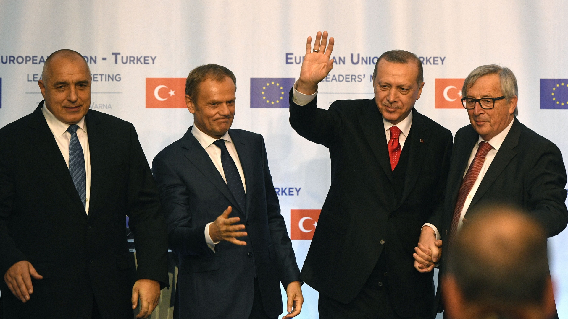 EU-Spitzen und Erdogan | VASSIL DONEV/EPA-EFE/REX/Shutter