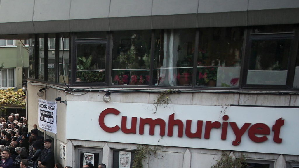 Verlagshaus Cumhuriyet in Istanbul | dpa