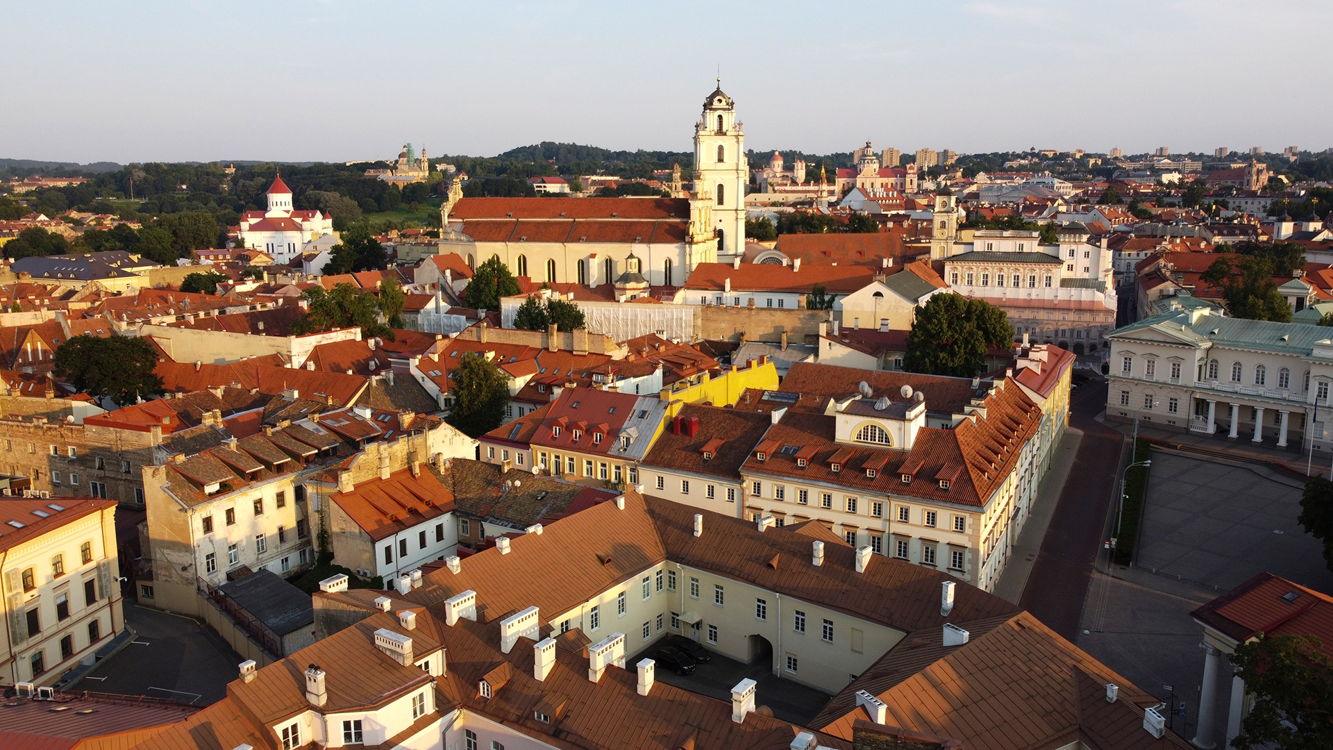 Blick auf Vilnius | picture alliance / ASSOCIATED PR