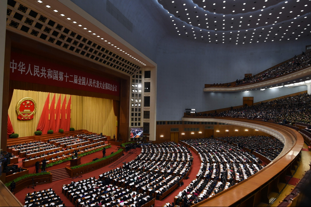 Volkskongress in Peking