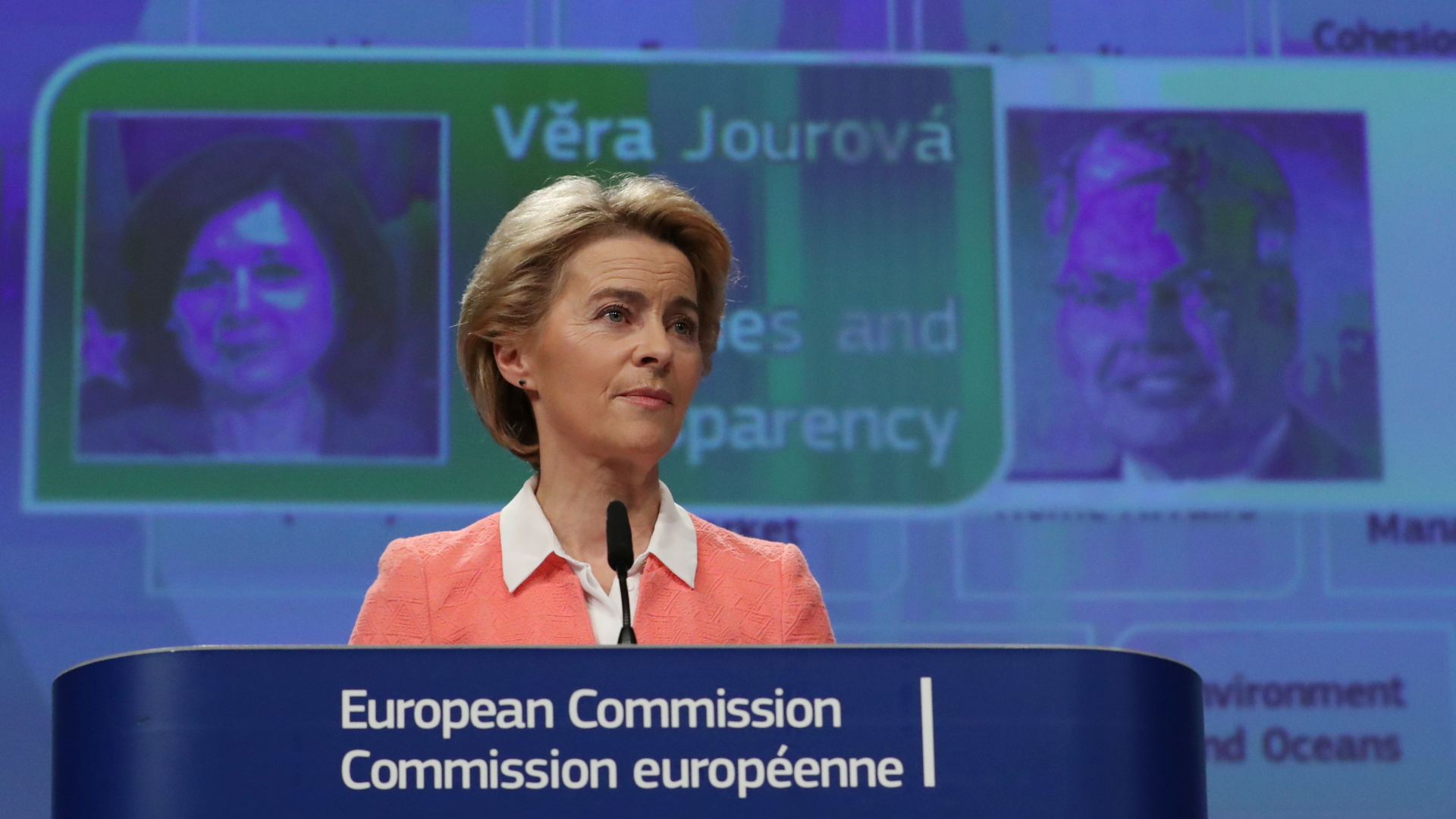 Die designierte EU-Kommissionschefin Ursula von der Leyen | REUTERS