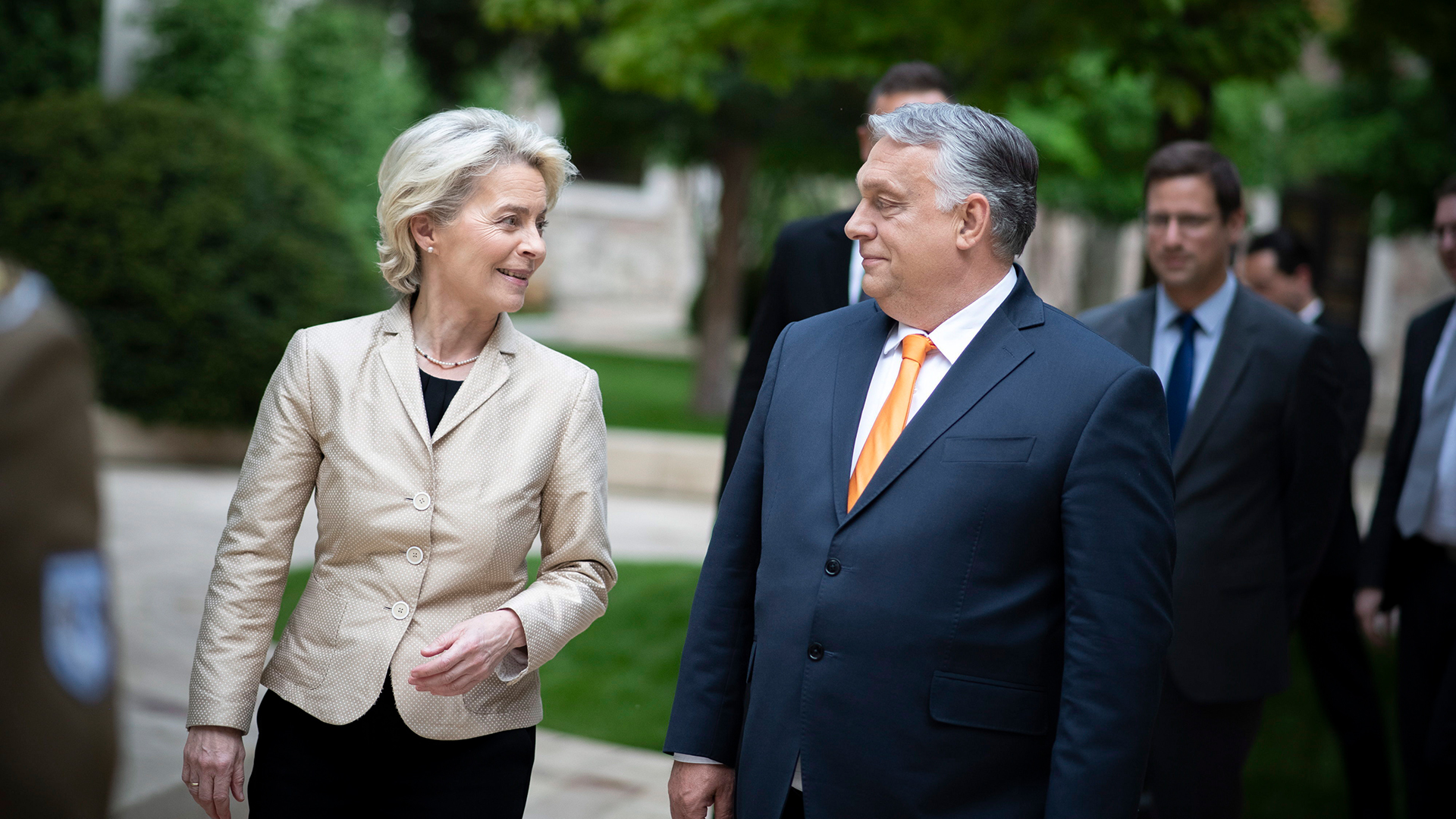 Ursula von der Leyen und Viktor Orban | EPA