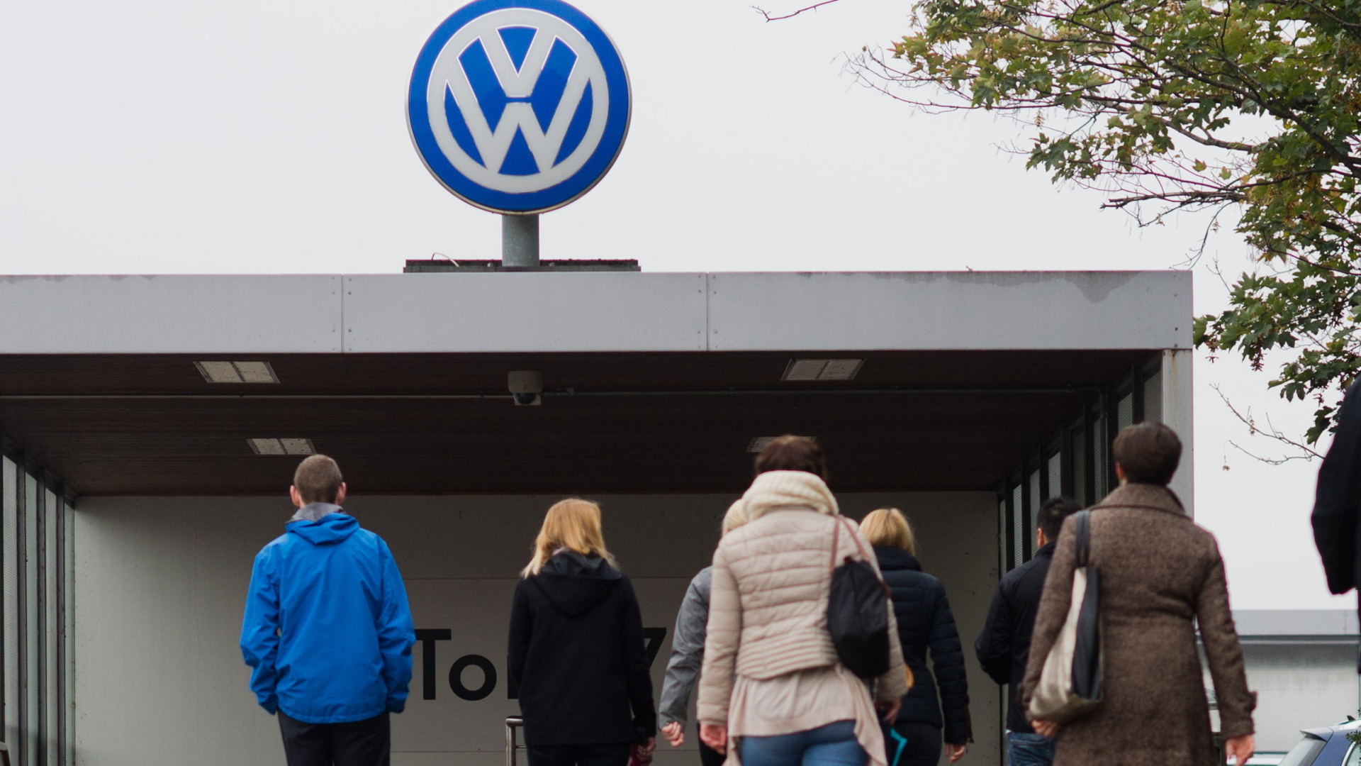VW-Werkstor in Wolfsburg