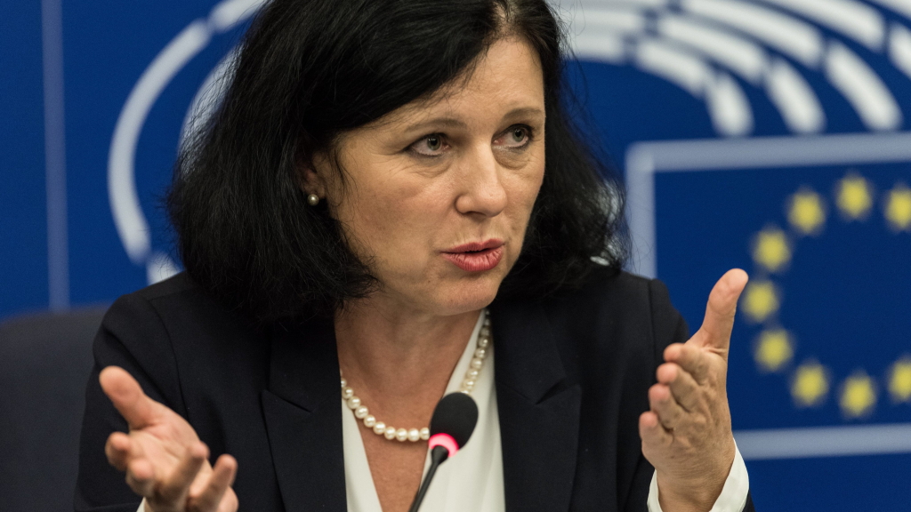 Vera Jourova, EU-Justizkommissarin | dpa