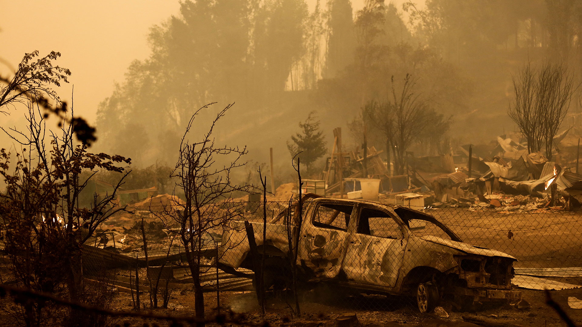 Tote bei Waldbränden in Chile