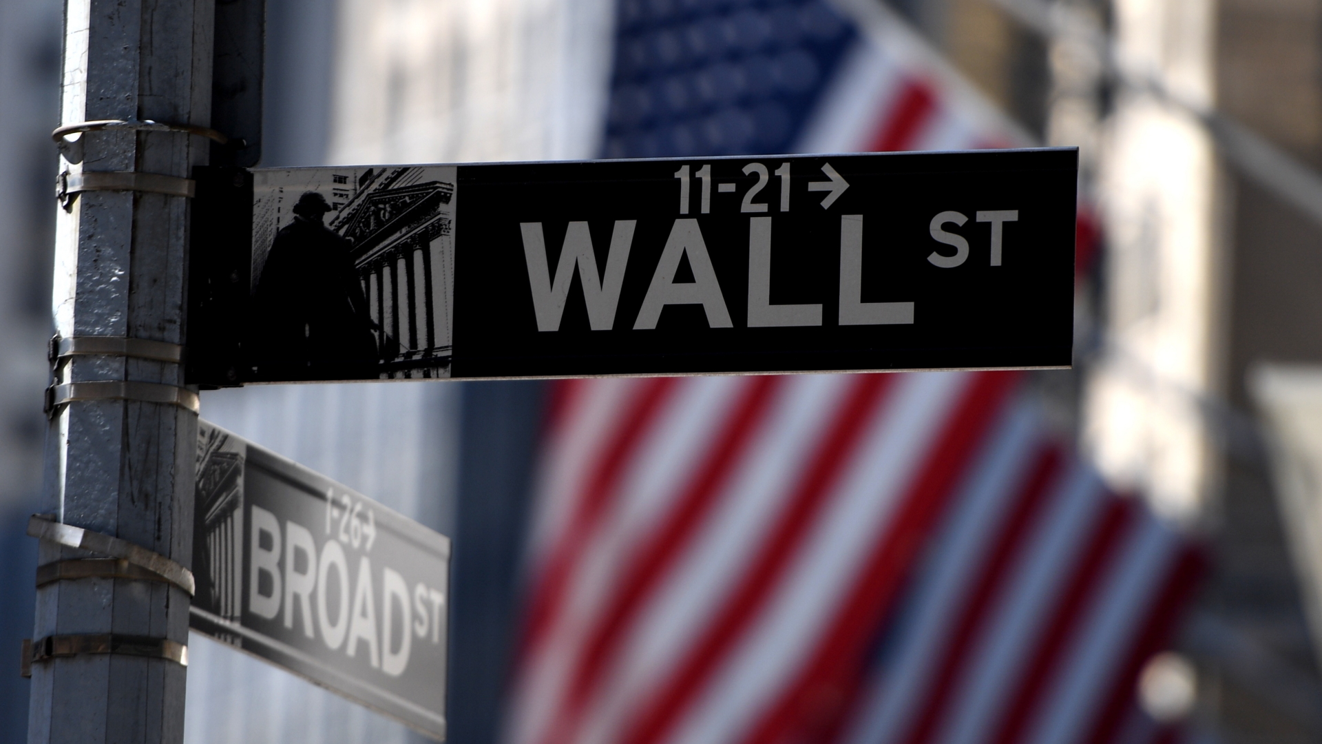 Wall Street Flagge | Bildquelle: AFP