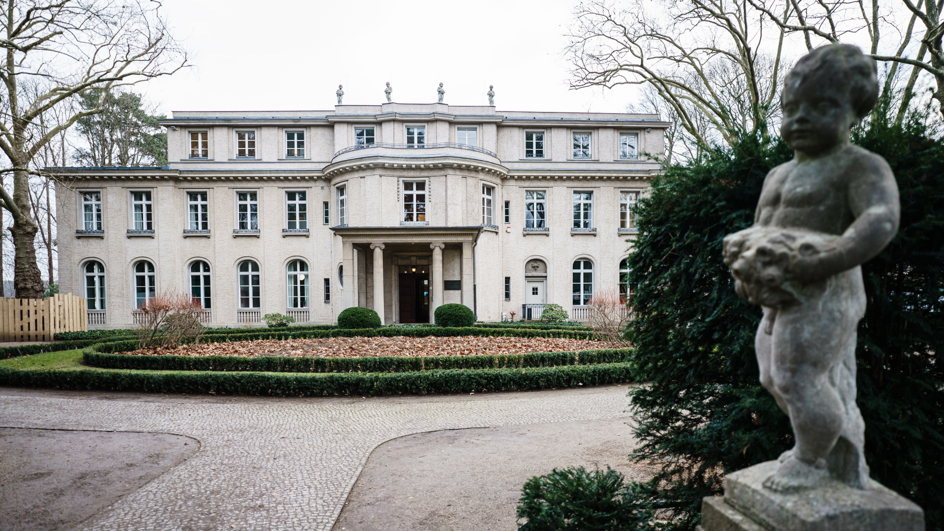 Die Villa, in der vor 80 Jahren die Wannseekonferenz stattfand. | EPA