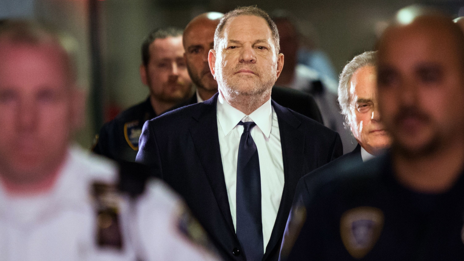 Ex-Hollywood-Produzent Weinstein auf dem Weg zum Gericht in New York | AFP