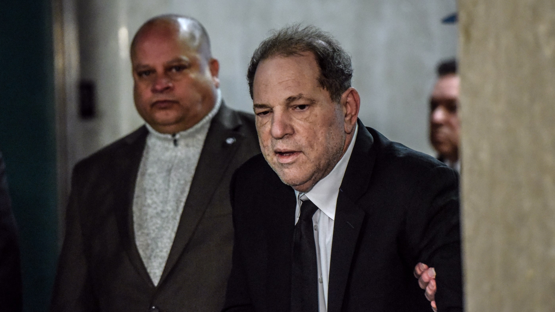 Harvey Weinstein beim Auftakt des Prozesses gegen ihn.