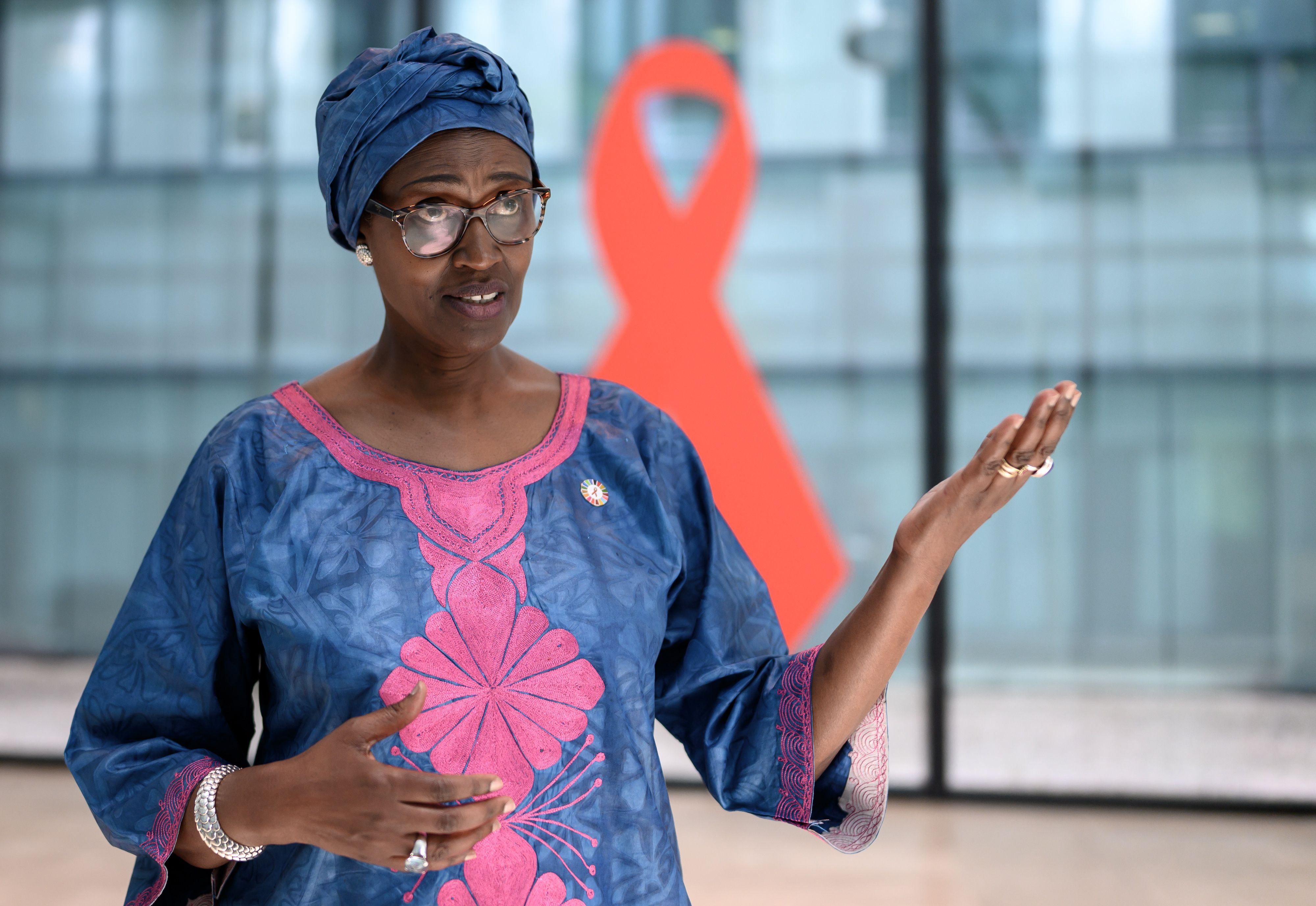  UNAIDS-Direktorin Winnie Byanyima | AFP