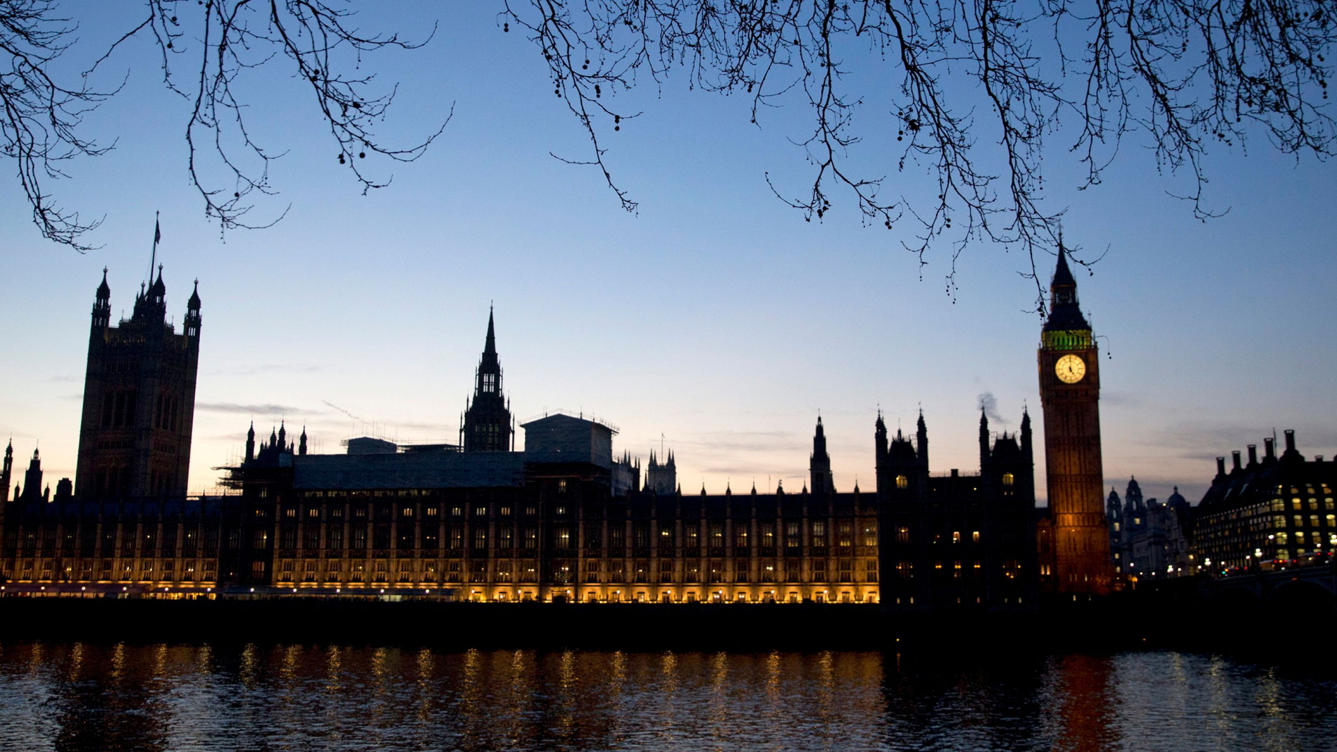 Turm des Westminster-Palasts in London