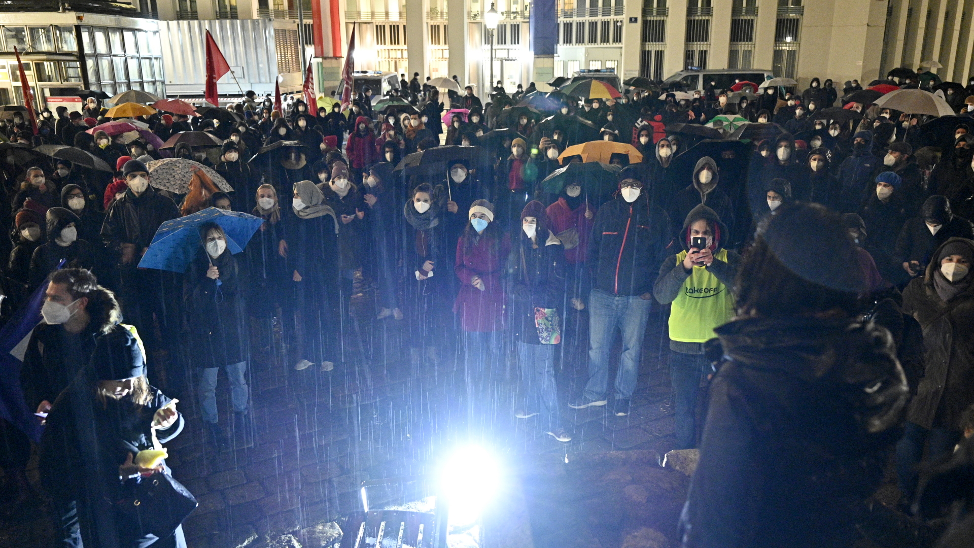 Protest gegen die Abschiebung von Minderjährigen in Wien | dpa