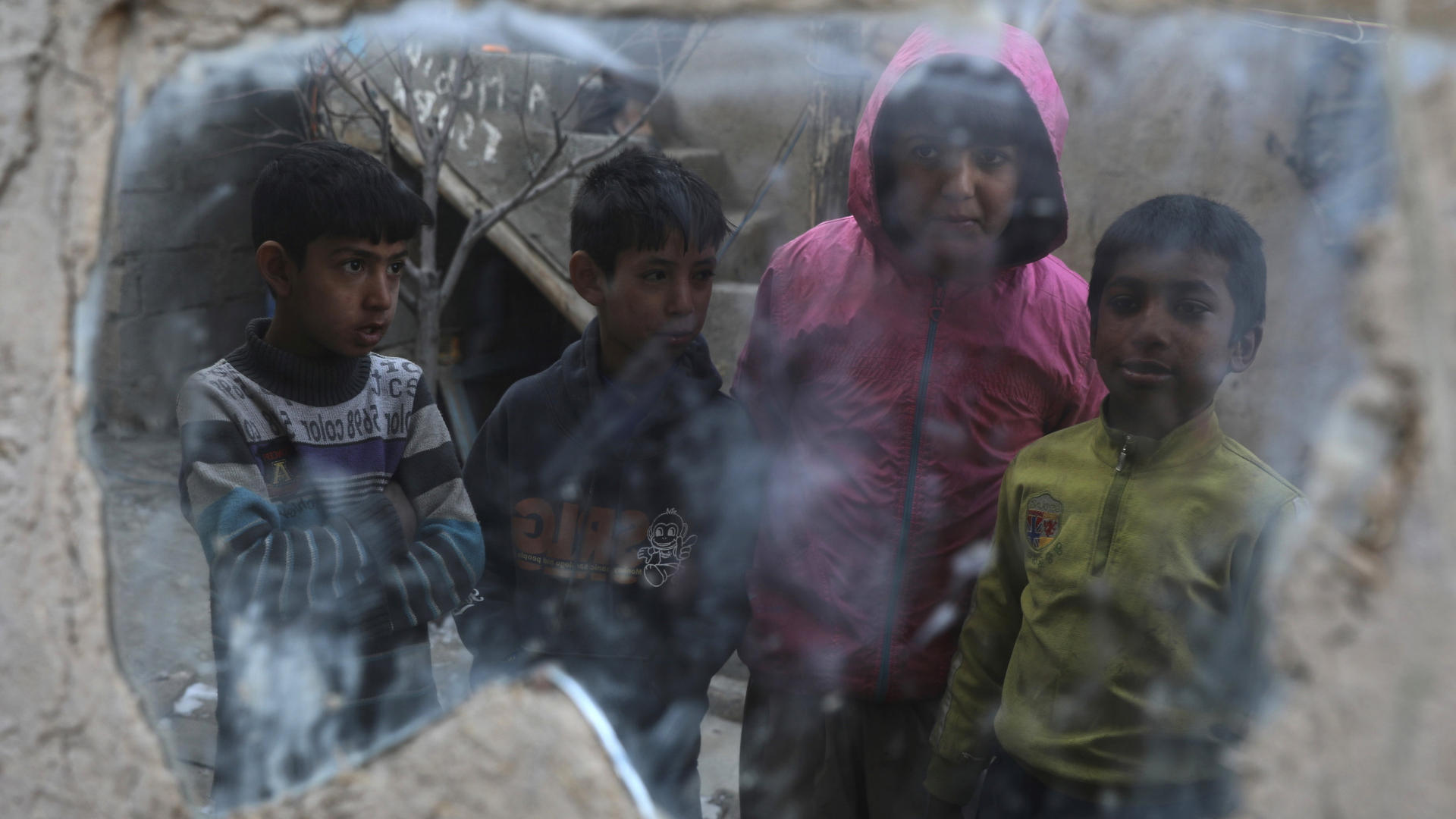 Kinder in Flüchtlingslager in Afghanistan | AP