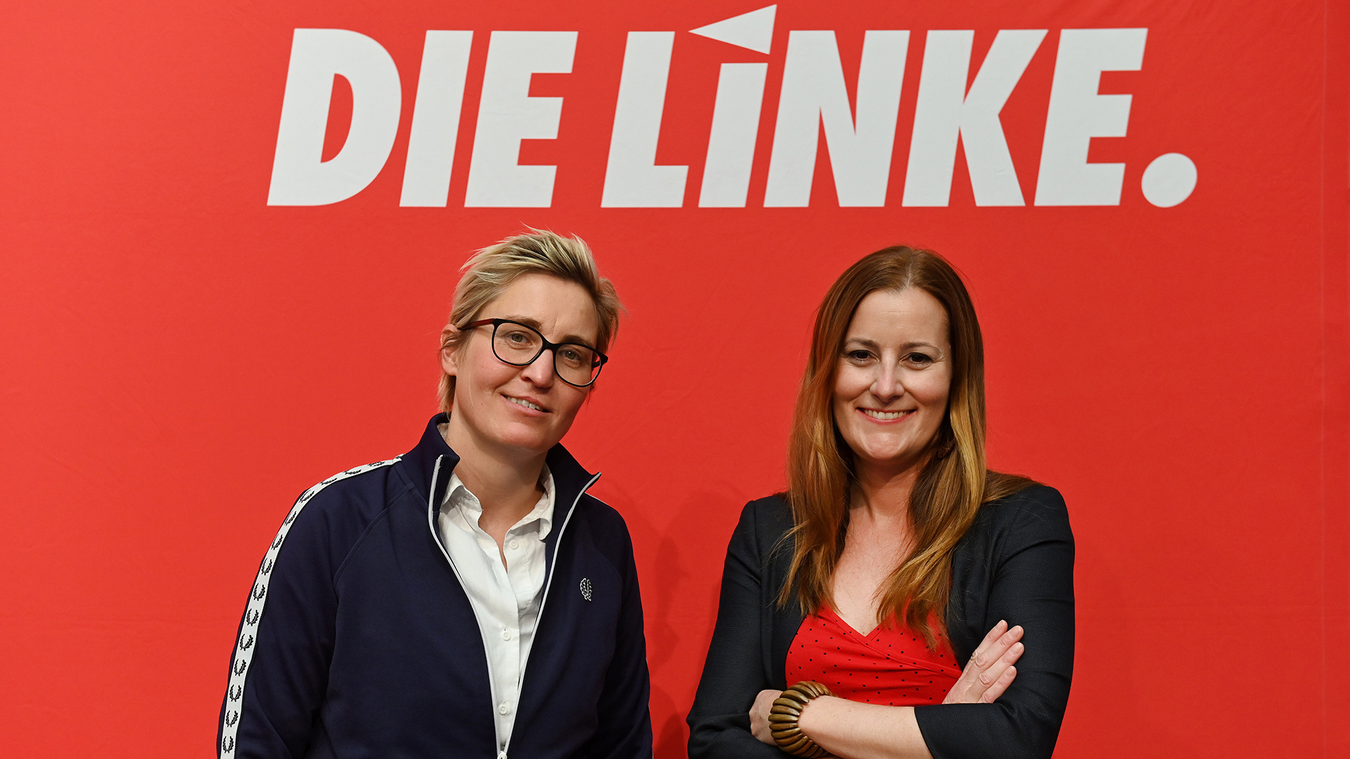 Susanne Hennig-Wellsow (l) und Janine Wissler | dpa